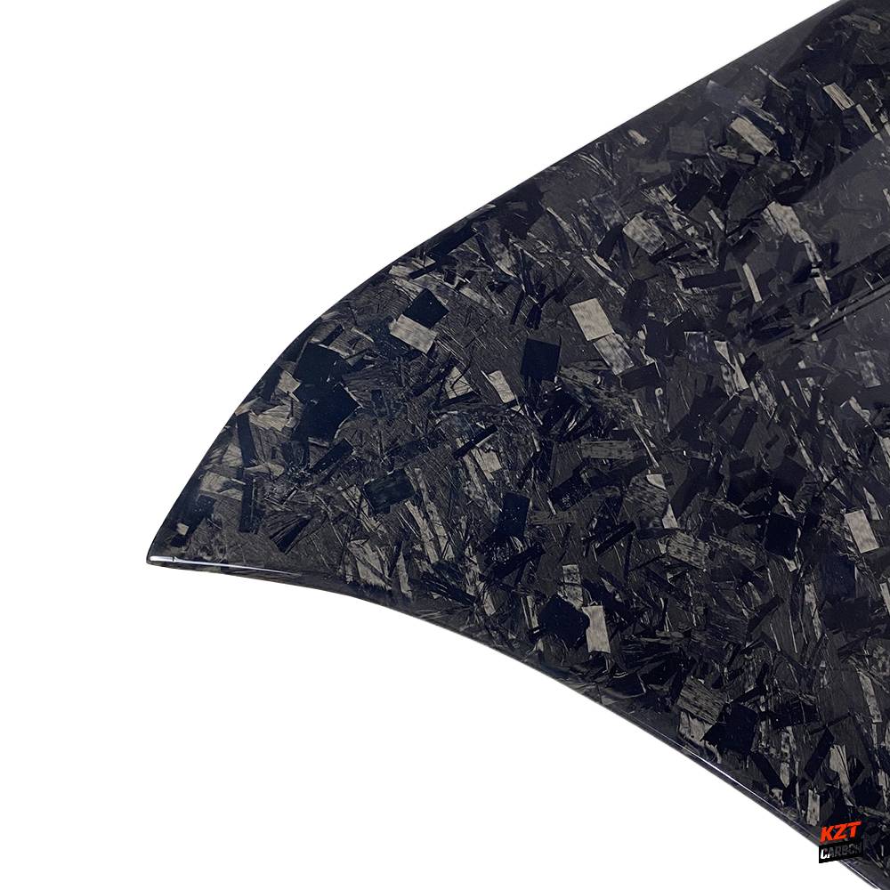 For Infiniti G37 Q40 4 Door Sedan 08-13 Forged Carbon Fiber Clear Glass Vented Front Hood
