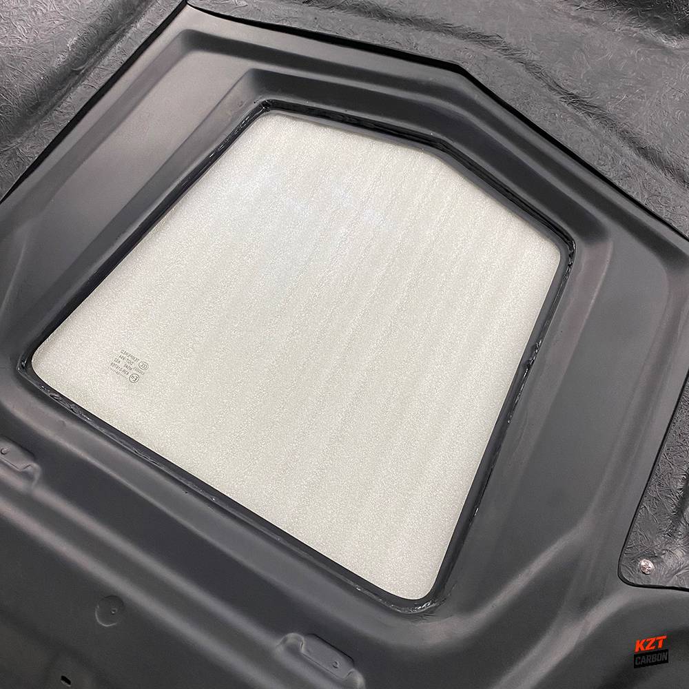 For Infiniti G37 Q40 4 Door Sedan 08-13 Forged Carbon Fiber Clear Glass Vented Front Hood