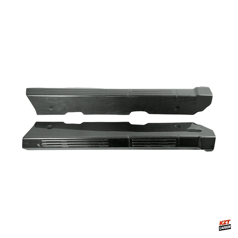 For Ferrari F430 430 2005-09 1K Plain Carbon Side Inner Door Sill Panels Cover