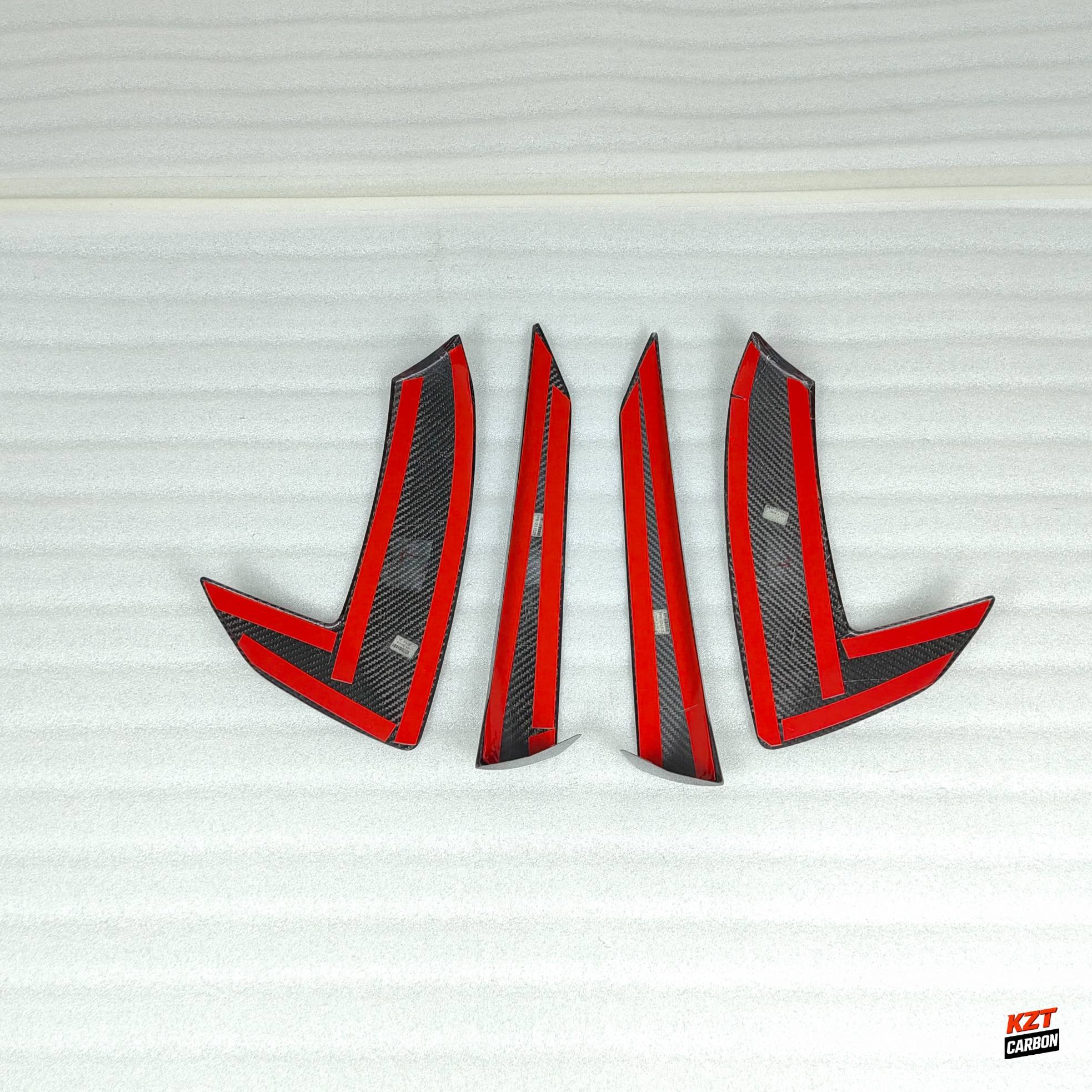 For Corvette C8 2 Door 20-24 Dry Carbon M Type 4-Piece Outter Door Handle Trims