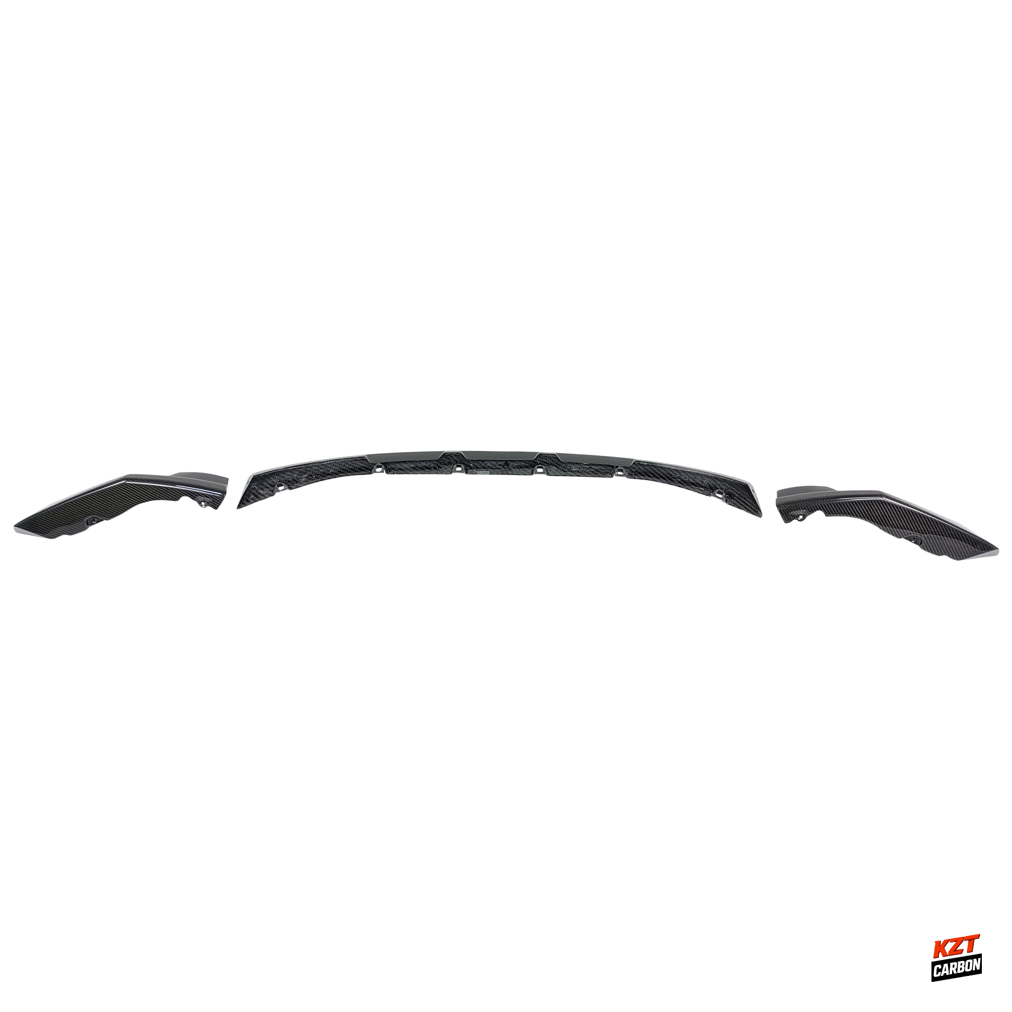 For BMW M3 G80 G81 M4 G82 G83 20-24 Dry Carbon MP Style Front Bumper Lip 3pcs