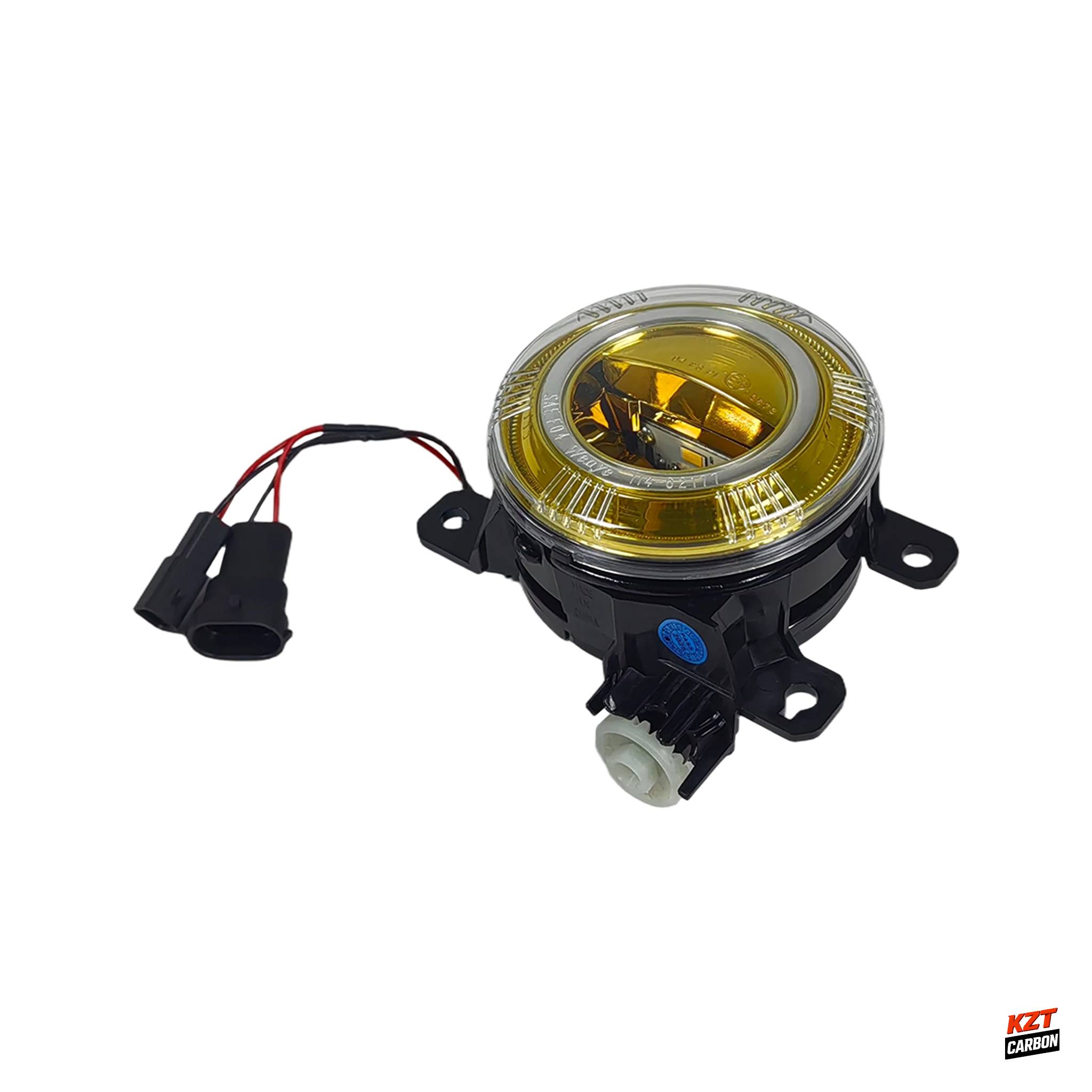 For Honda Civic 10th FC FK7 FK8 16-21 ABS Modified Front Bumper Fog Light Yellow