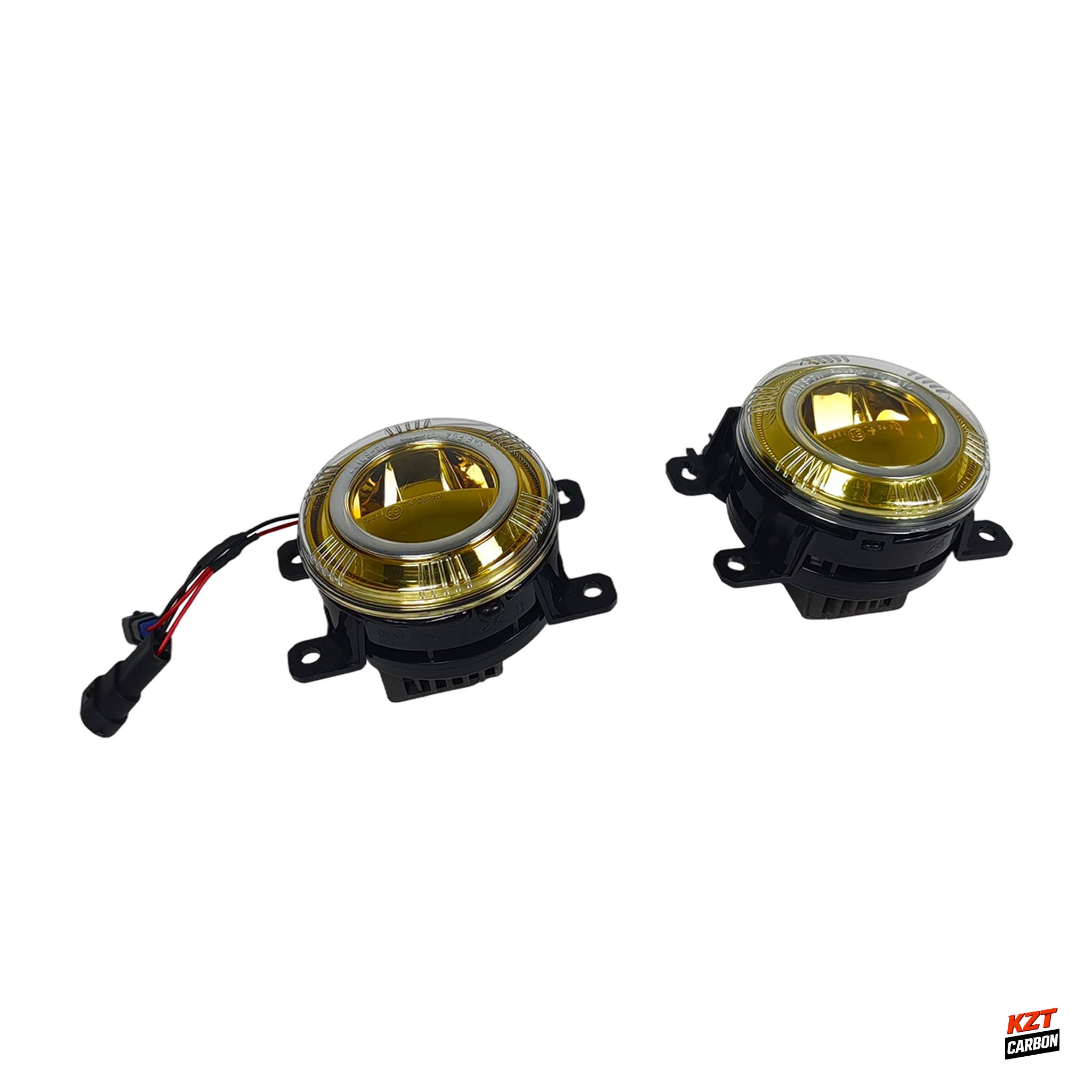For Honda Civic 10th FC FK7 FK8 16-21 ABS Modified Front Bumper Fog Light Yellow