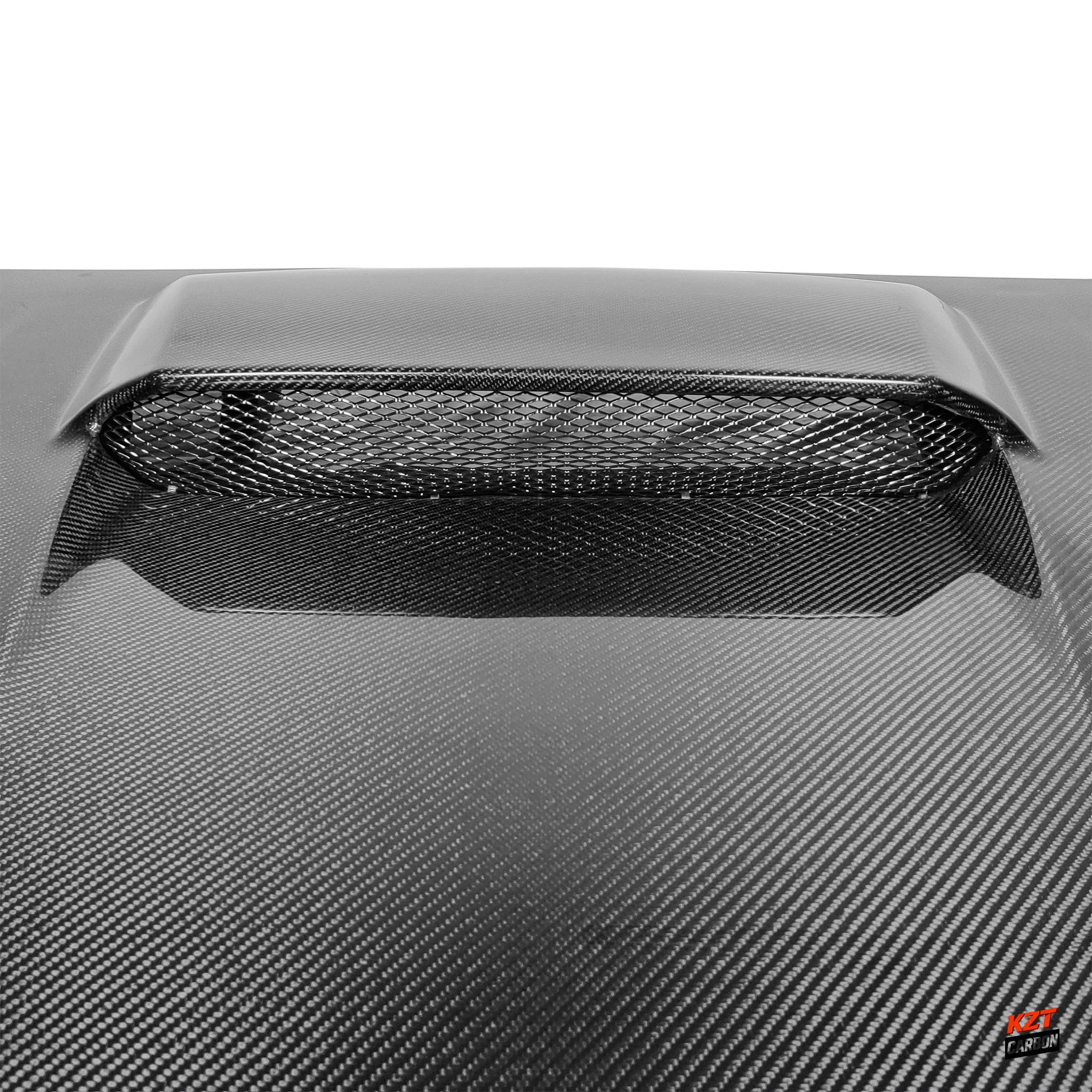 For Subaru Impreza GD 04-05 WRX STI Carbon VR Style Front Vented Cooling Hood