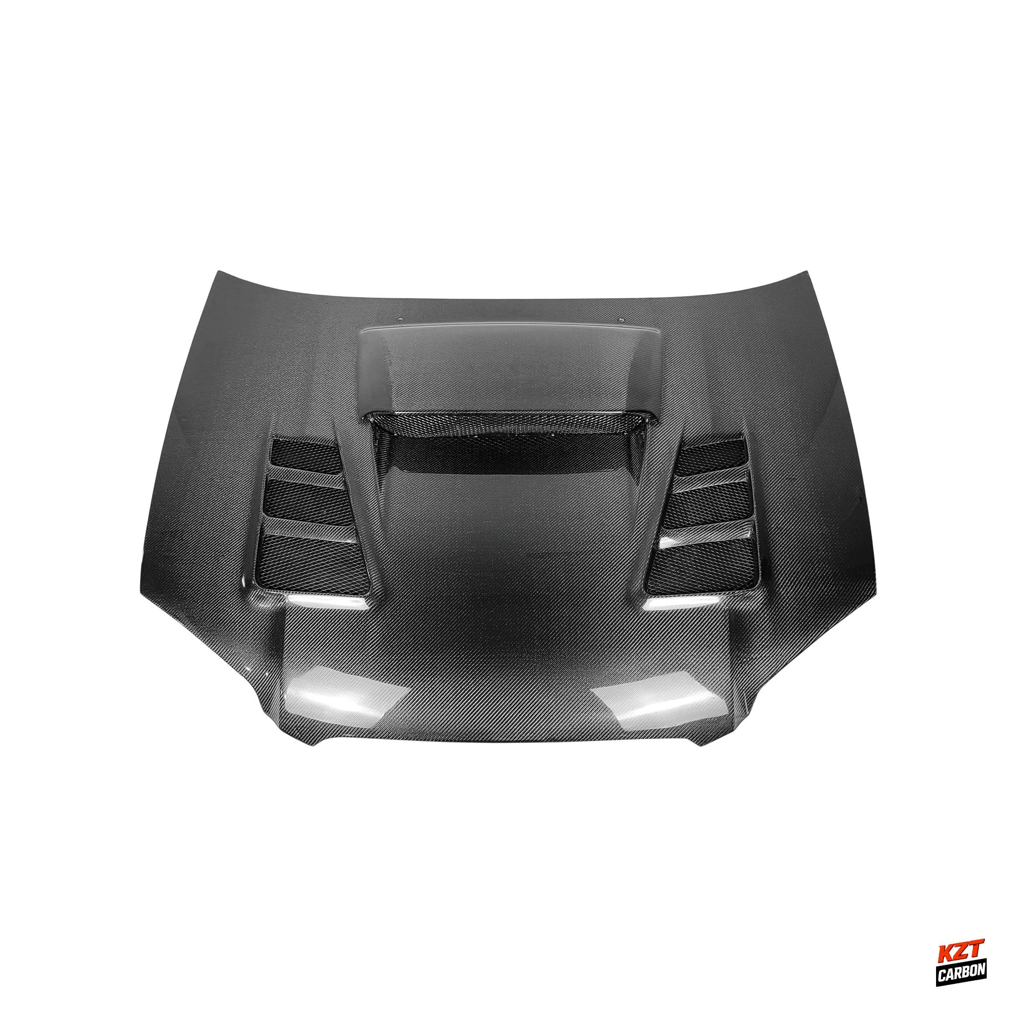 For Subaru Impreza GD 04-05 WRX STI Carbon VR Style Front Vented Cooling Hood