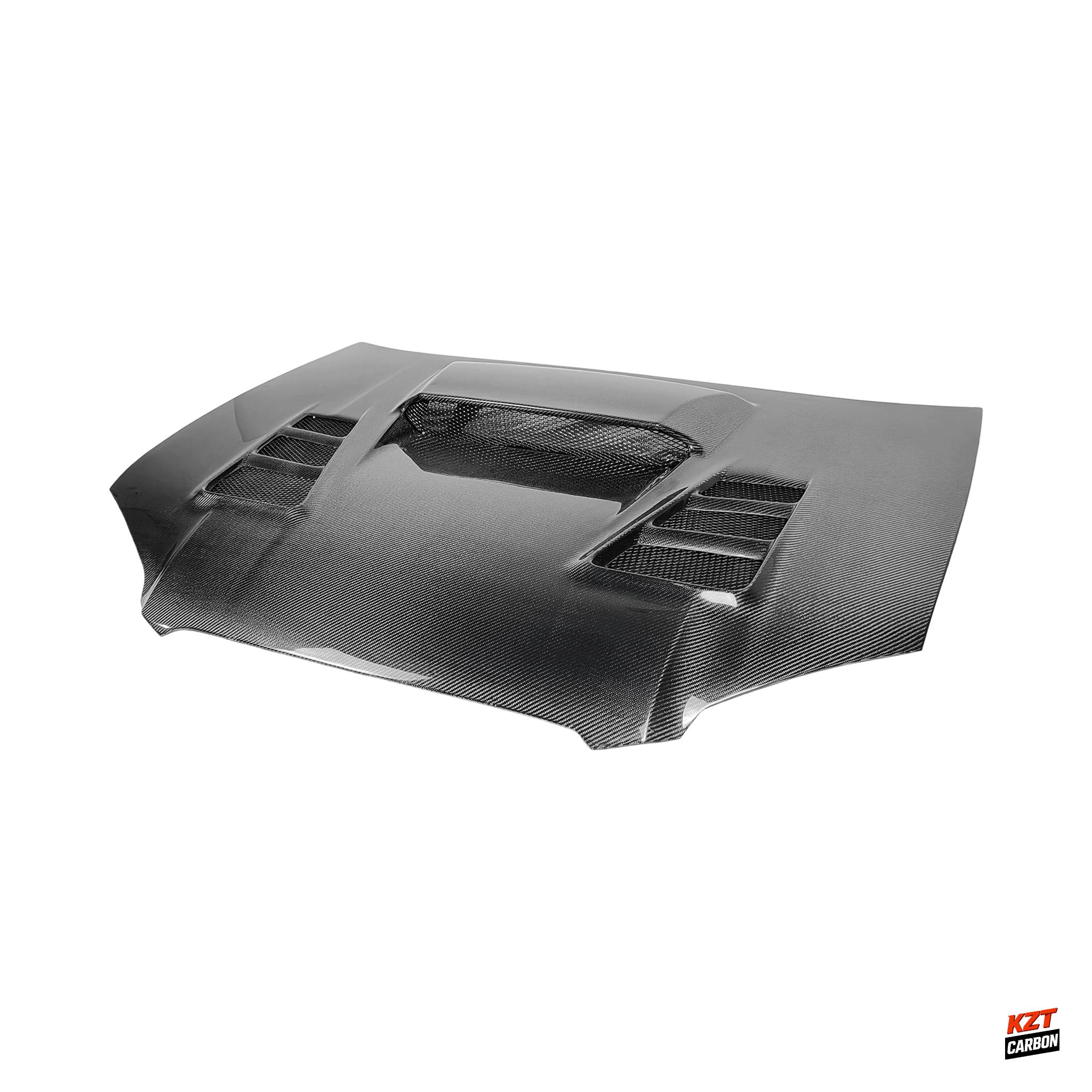 For Subaru Impreza GD 04-05 WRX STI Carbon VR Style Front Vented Cooling Hood