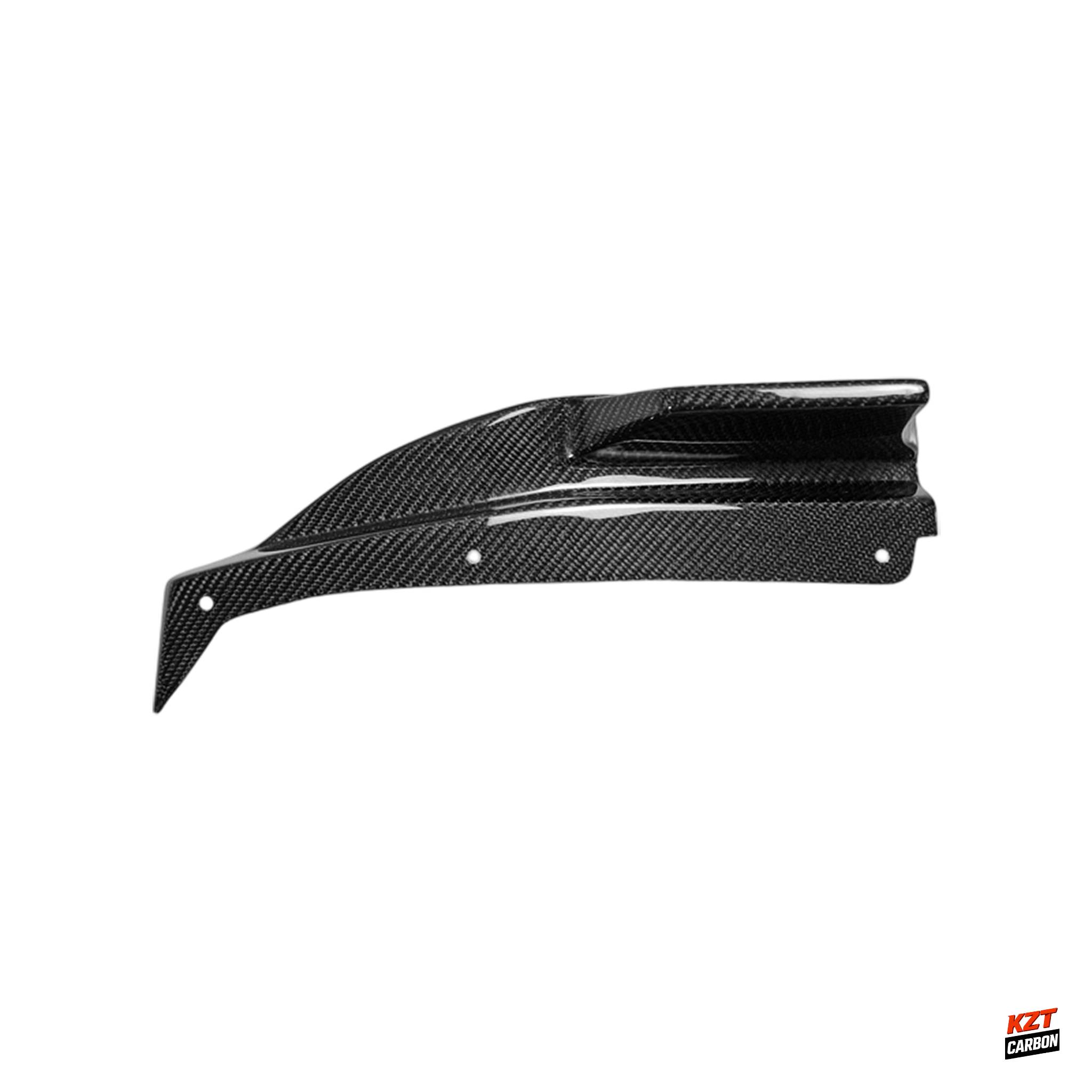 For Subaru WRX STI VA VAB Sedan 15-21 (OE Bumper Only) Carbon EUR Rear Spats