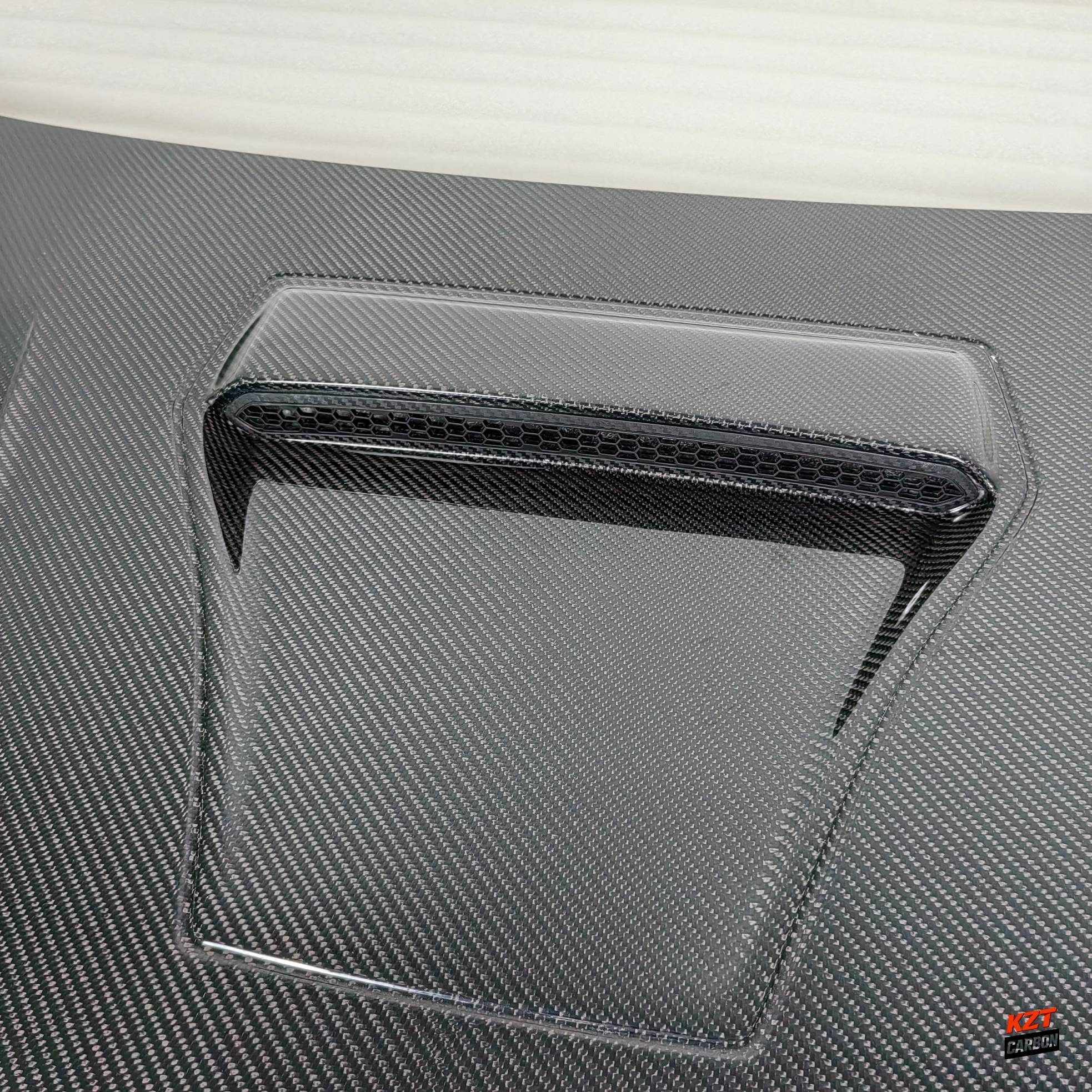 For Honda Civic FE FL Hatchback Sedan 2023-24 Carbon AM Style Front Cooling Hood