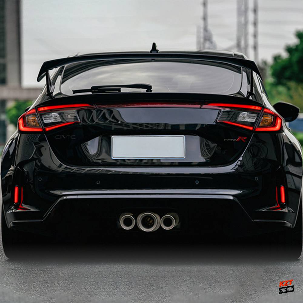 For Honda Civic Type R FL5 2023-24 ABS OE Style Rear Bumper LED with Line