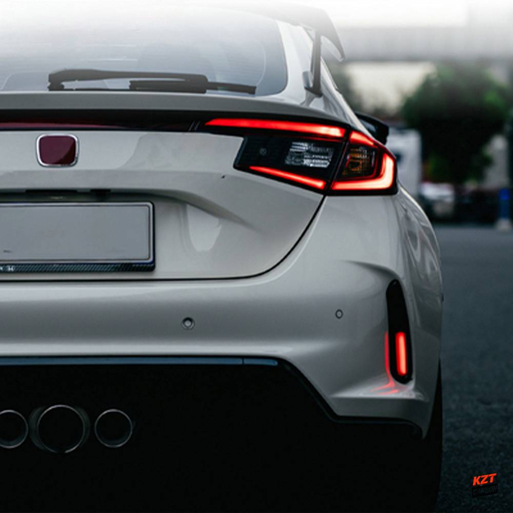 For Honda Civic Type R FL5 2023-24 ABS OE Style Rear Bumper LED with Line