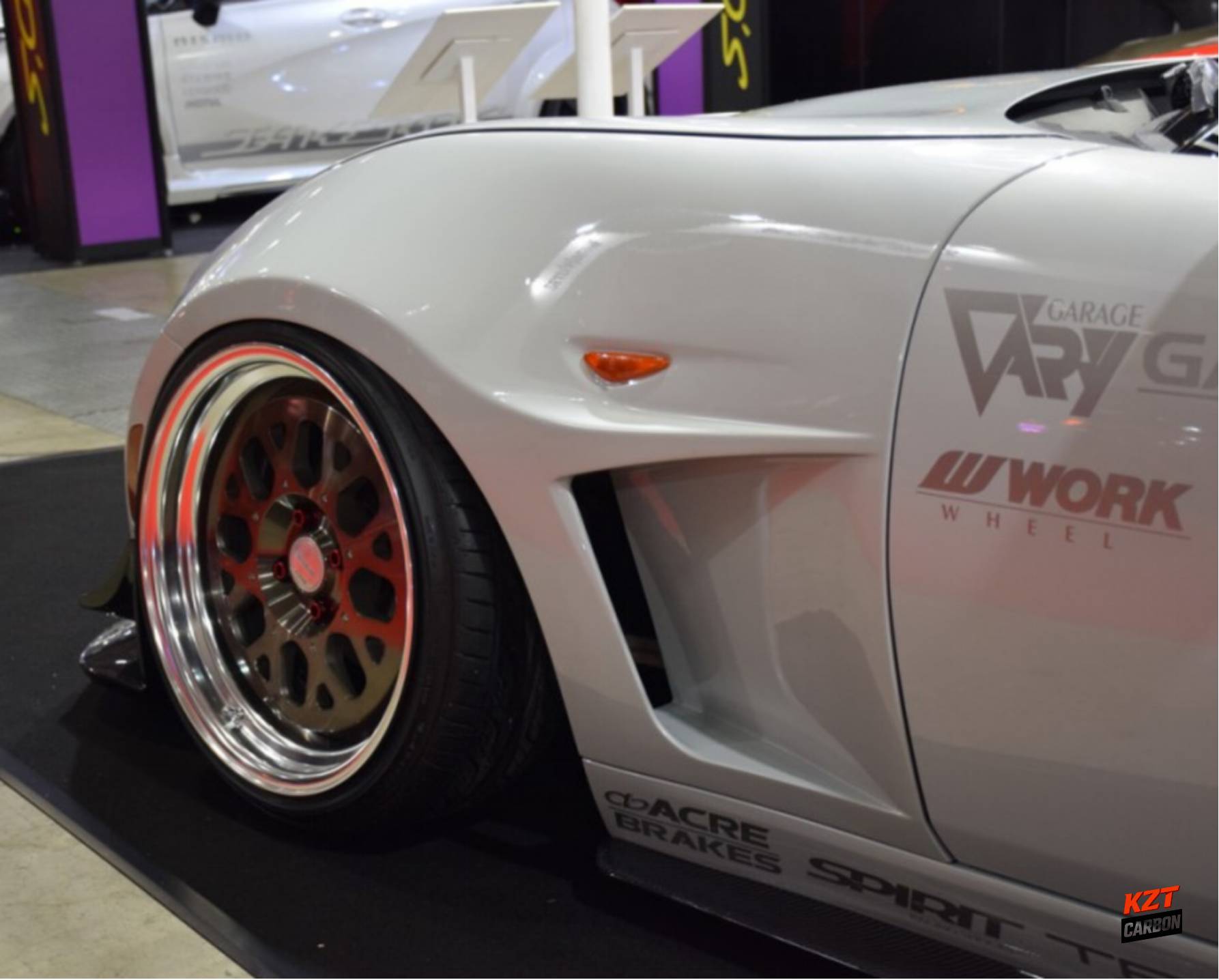 For MX5 Miata ND GV Style Front Vented Fender +3mm