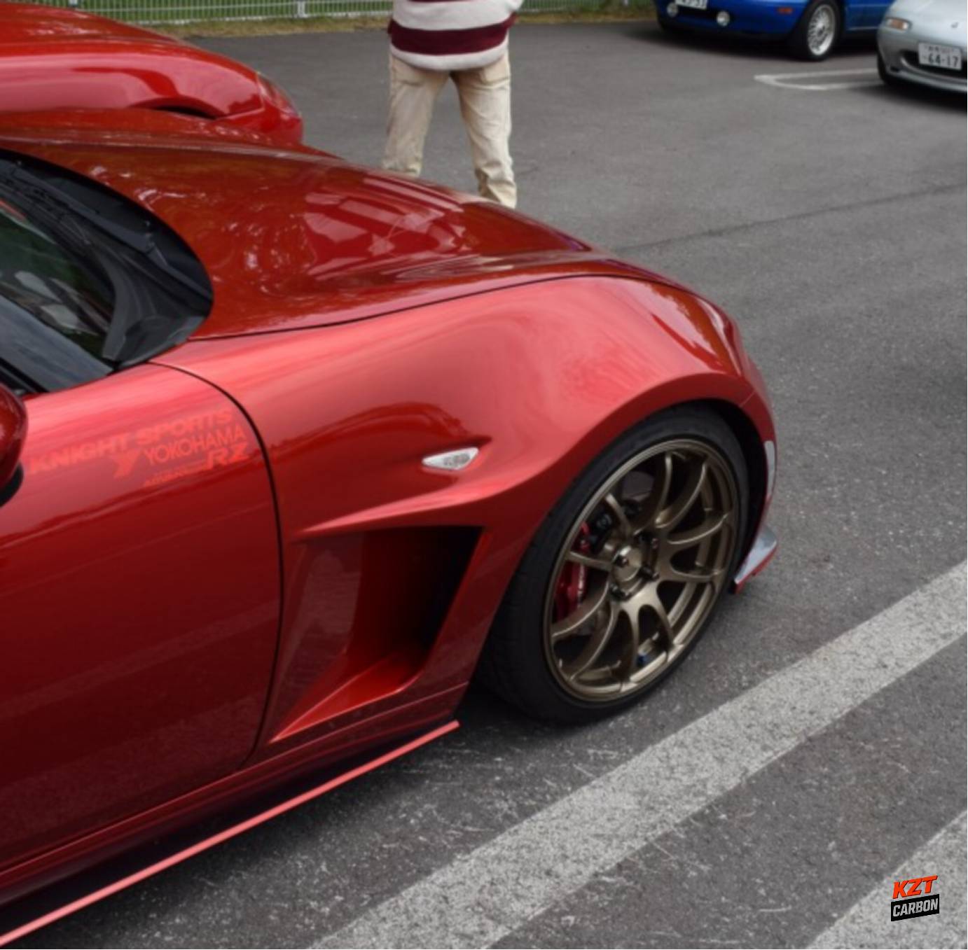 For MX5 Miata ND GV Style Front Vented Fender +3mm