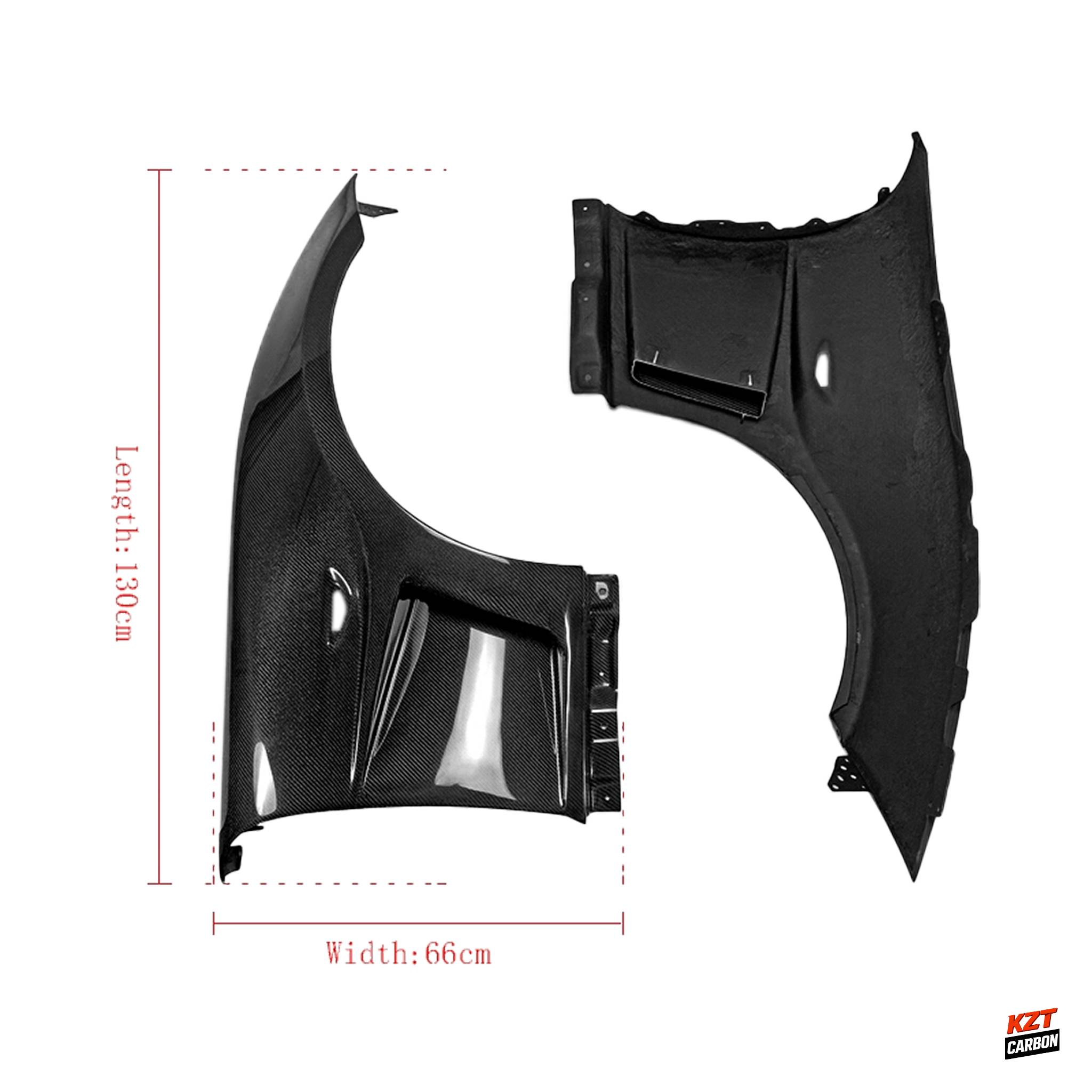 For MX5 Miata ND GV Style Front Vented Fender +3mm