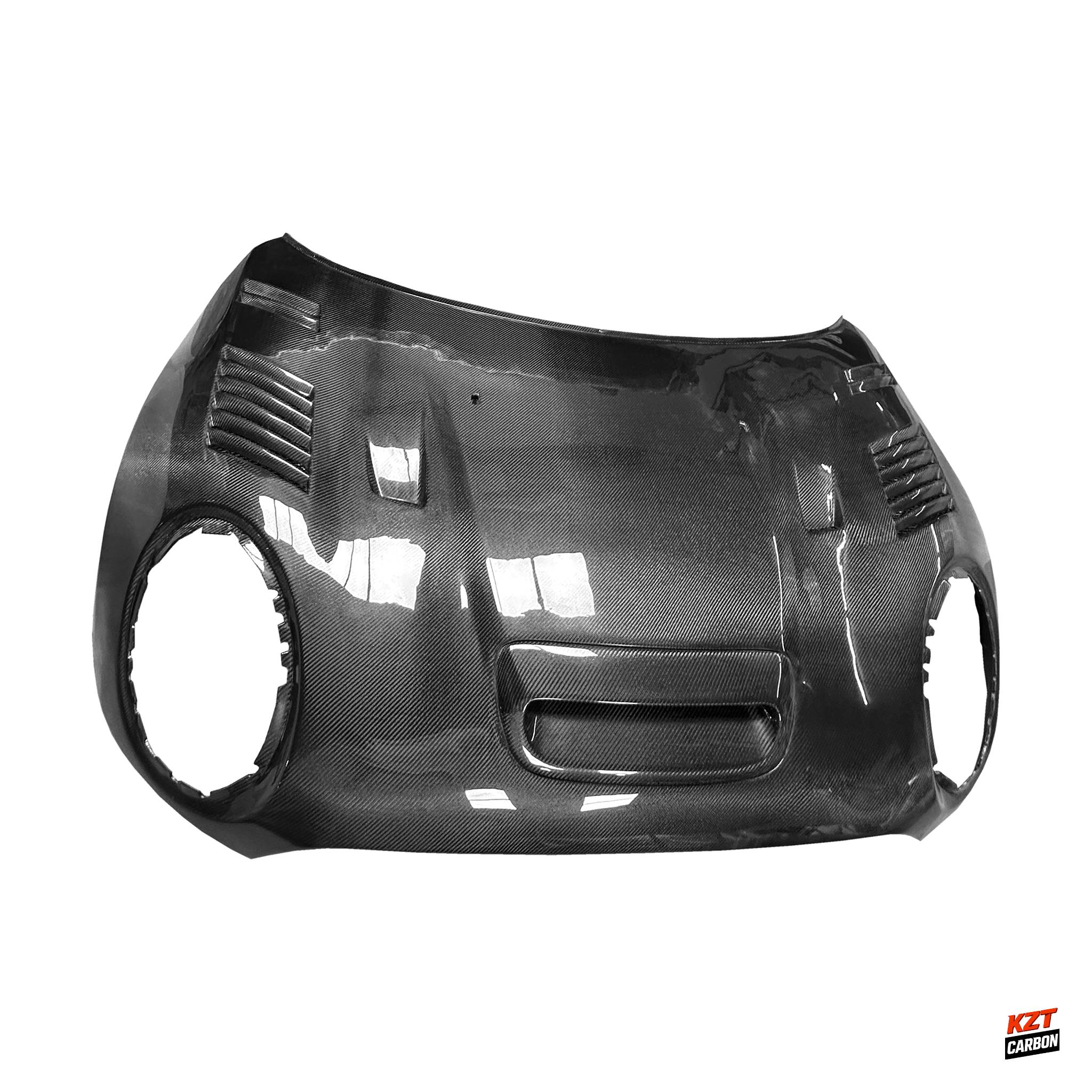 For Mini Clubman F54 15-24 6Dr Carbon Fiber JW Style Front Vented Cooling Hood