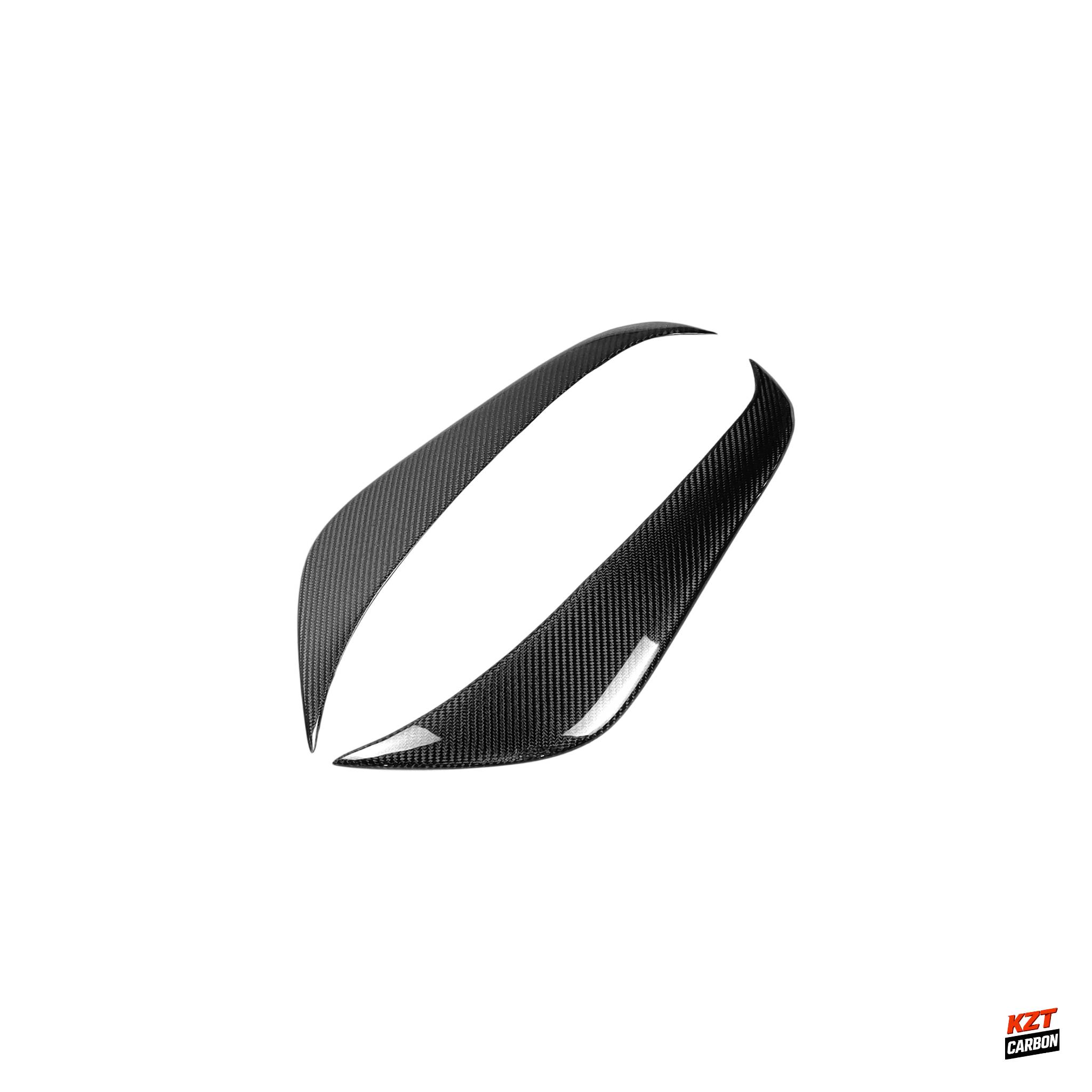For 93-98 Supra MK4 JZA80 KZ Style Carbon Fiber Eyebrow Body Kit Pair 2pcs