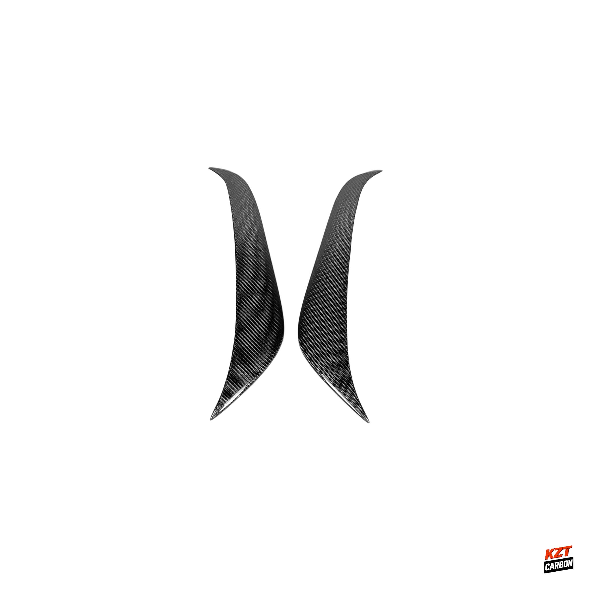 For 93-98 Supra MK4 JZA80 KZ Style Carbon Fiber Eyebrow Body Kit Pair 2pcs