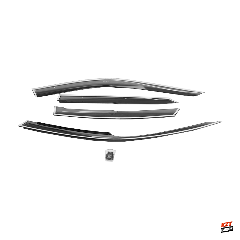 For Honda Civic Type R FL5 2023-24 PC Plastic M Type Window Deflector Shield 4pc