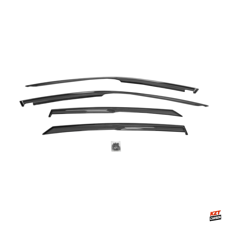 For Honda Civic Type R FL5 2023-24 PC Plastic M Type Window Deflector Shield 4pc