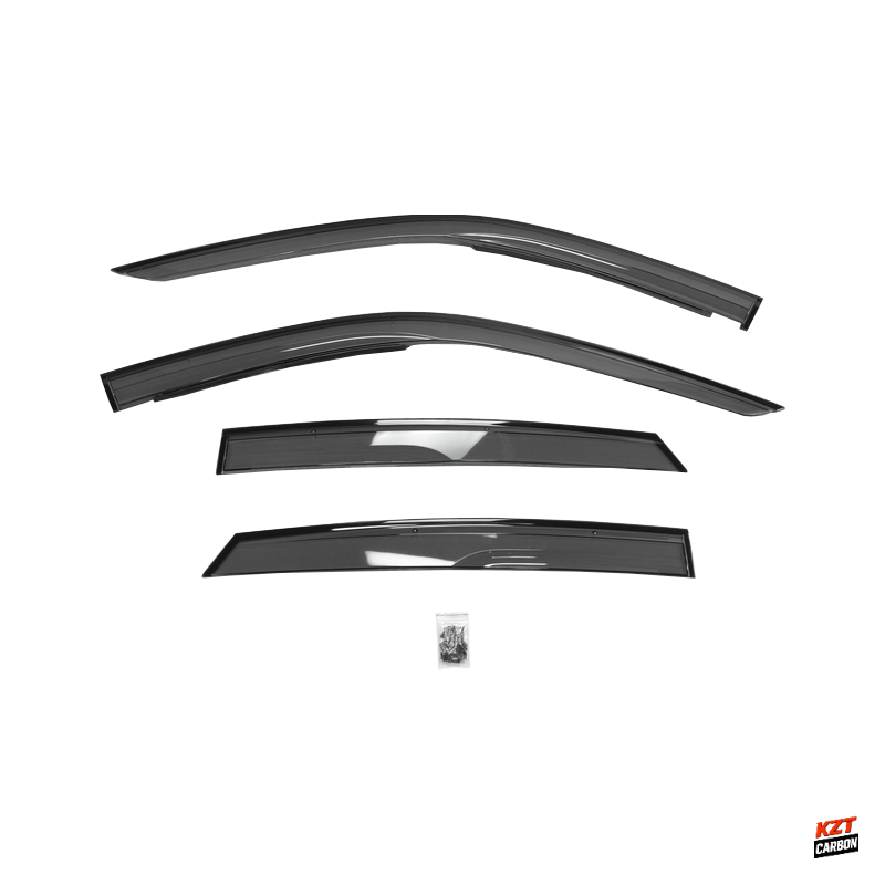 For Honda Civic Type R FL5 2023-24 PC Plastic M Type Window Deflector Shield 4pc