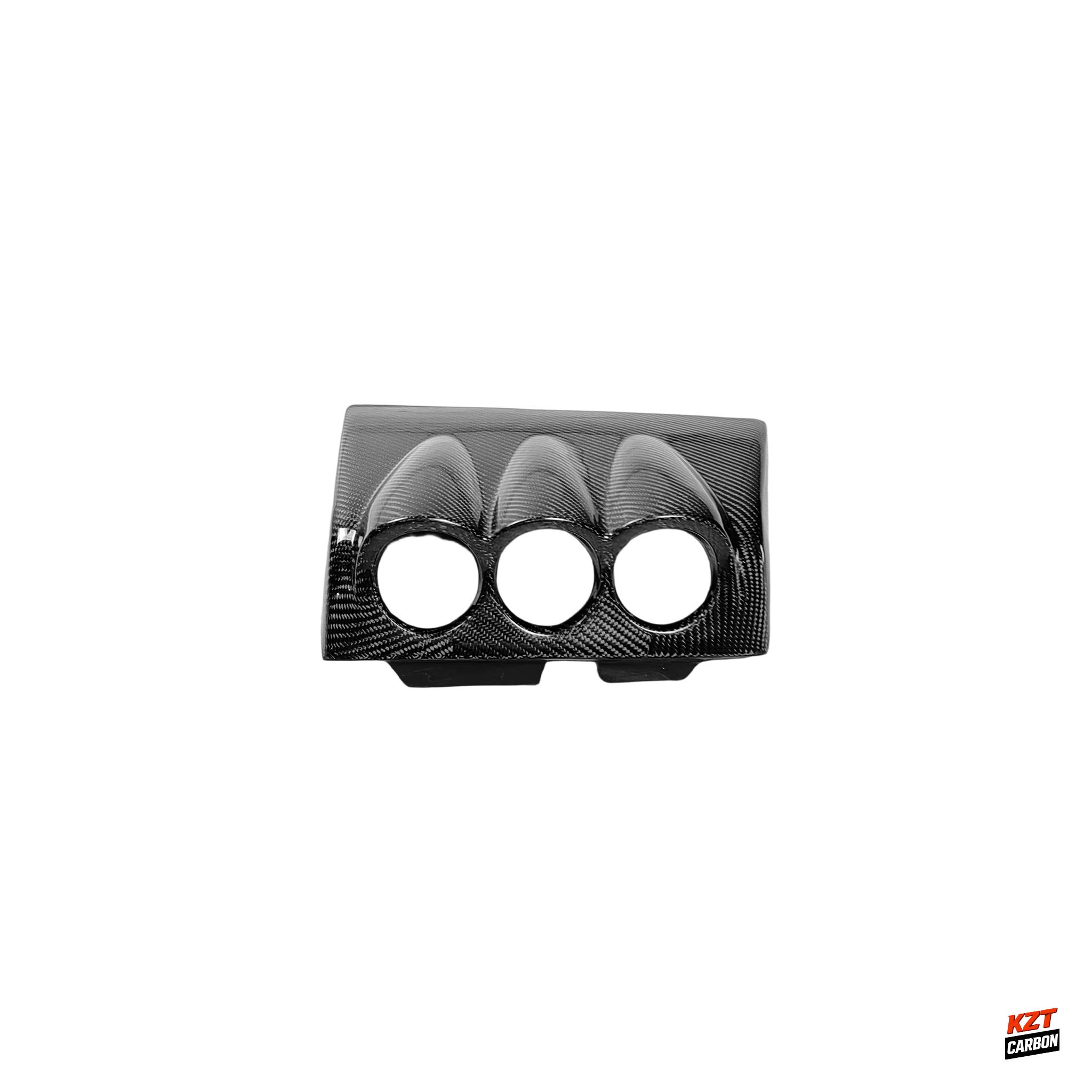 For Nissan Skyline R34 GTR GTT Carbon OE Interior Dash Triple Gauge Pod 60mm