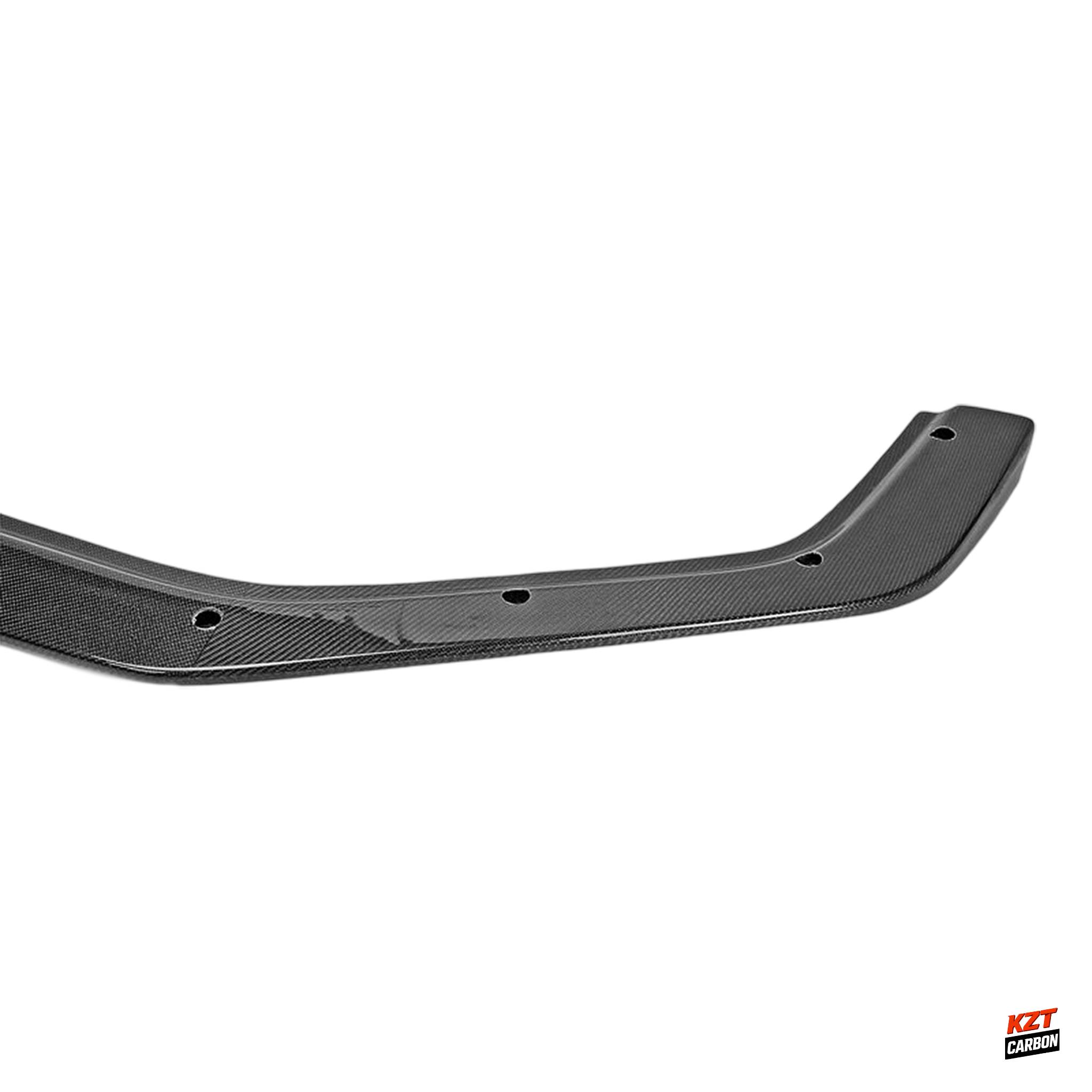 For Honda 17-21 Civic Type R FK8 VRS-W Type Carbon Fiber Extension Front Lip