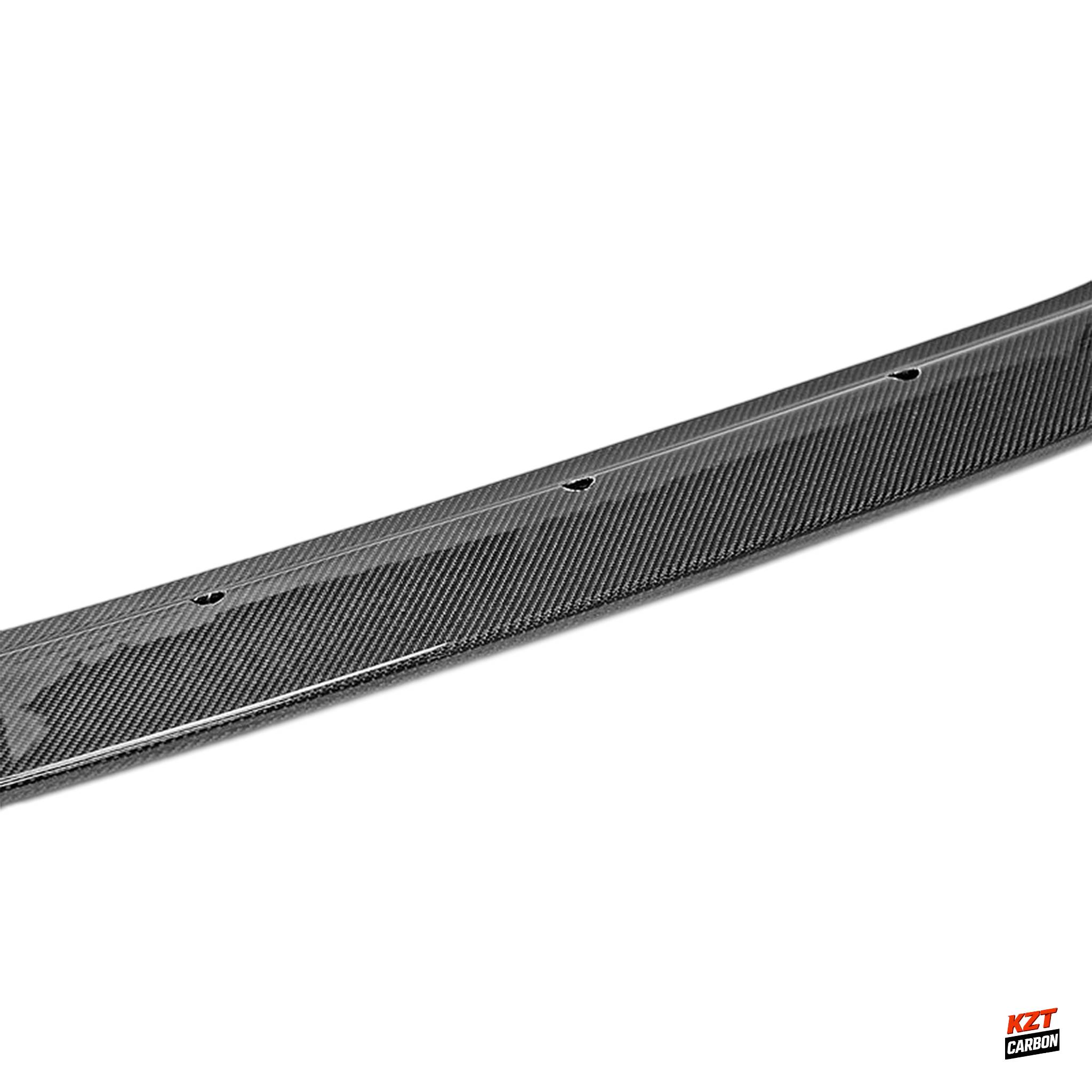 For Honda 17-21 Civic Type R FK8 VRS-W Type Carbon Fiber Extension Front Lip