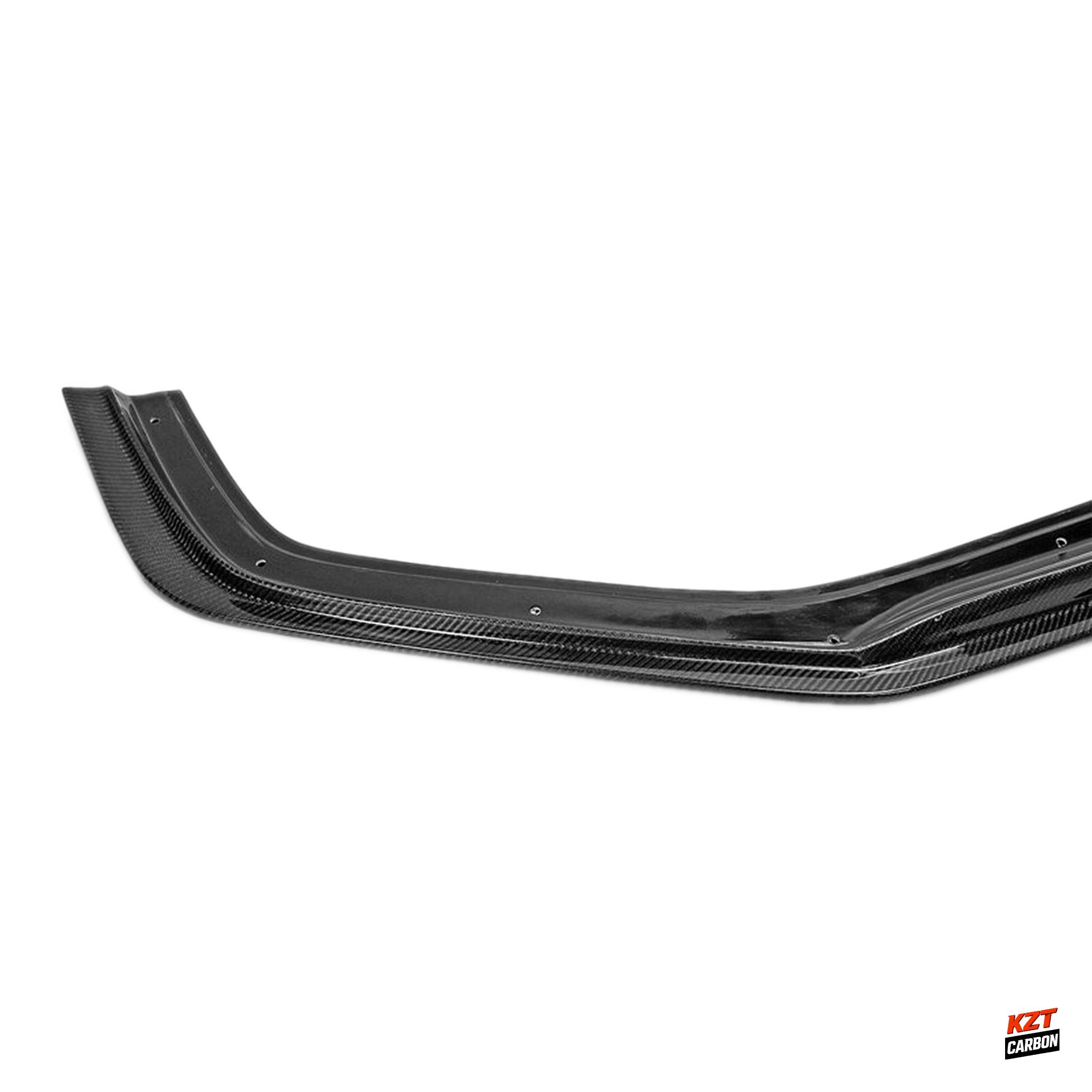 For Honda 17-21 Civic Type R FK8 VRS-W Type Carbon Fiber Extension Front Lip