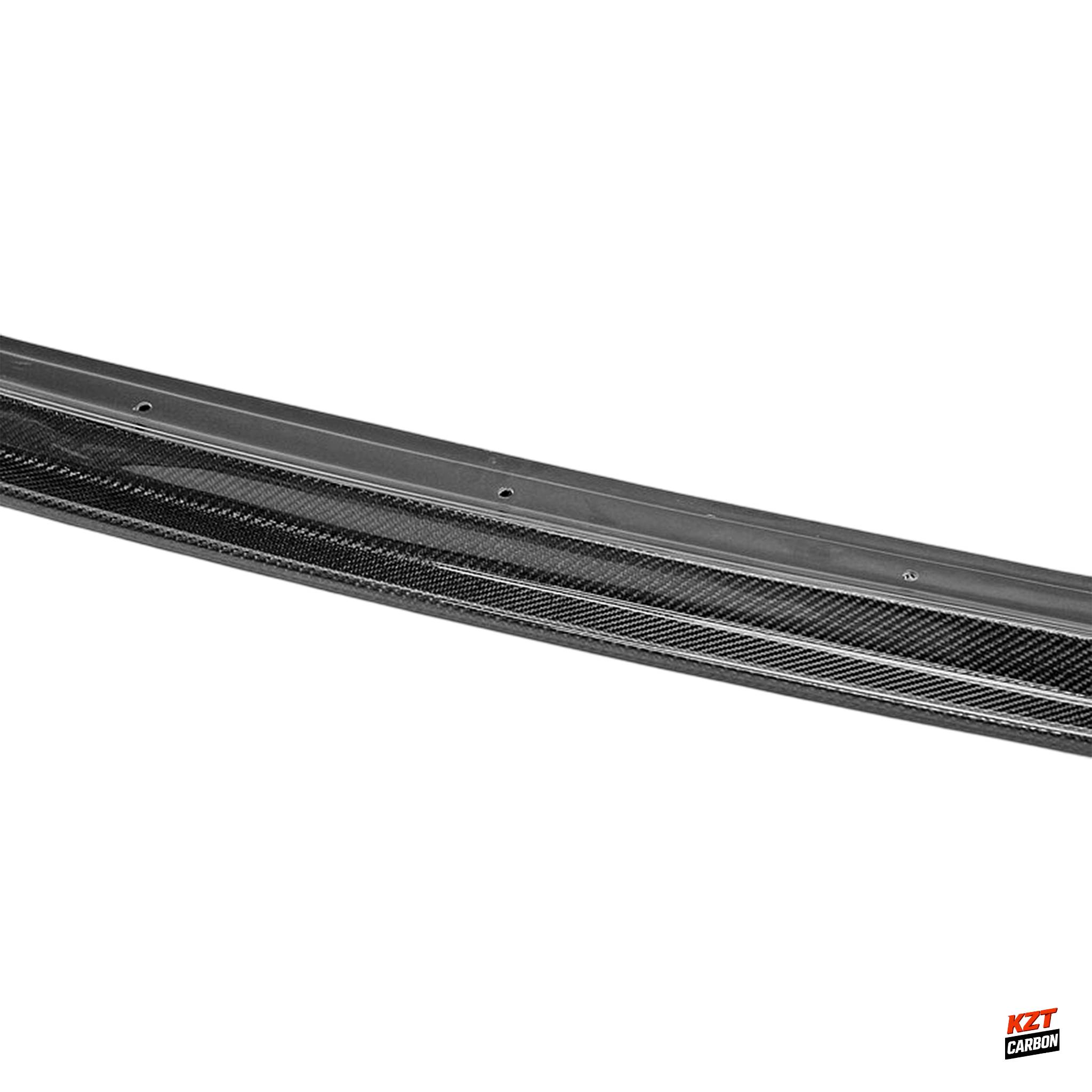 For Honda 17-21 Civic Type R FK8 VRS-W Type Carbon Fiber Extension Front Lip