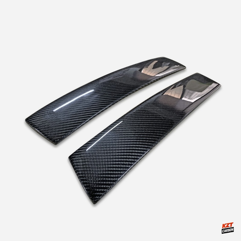 For Nissan Skyline R34 GTR KZ Style Carbon Fiber Window B-Pillar Cover