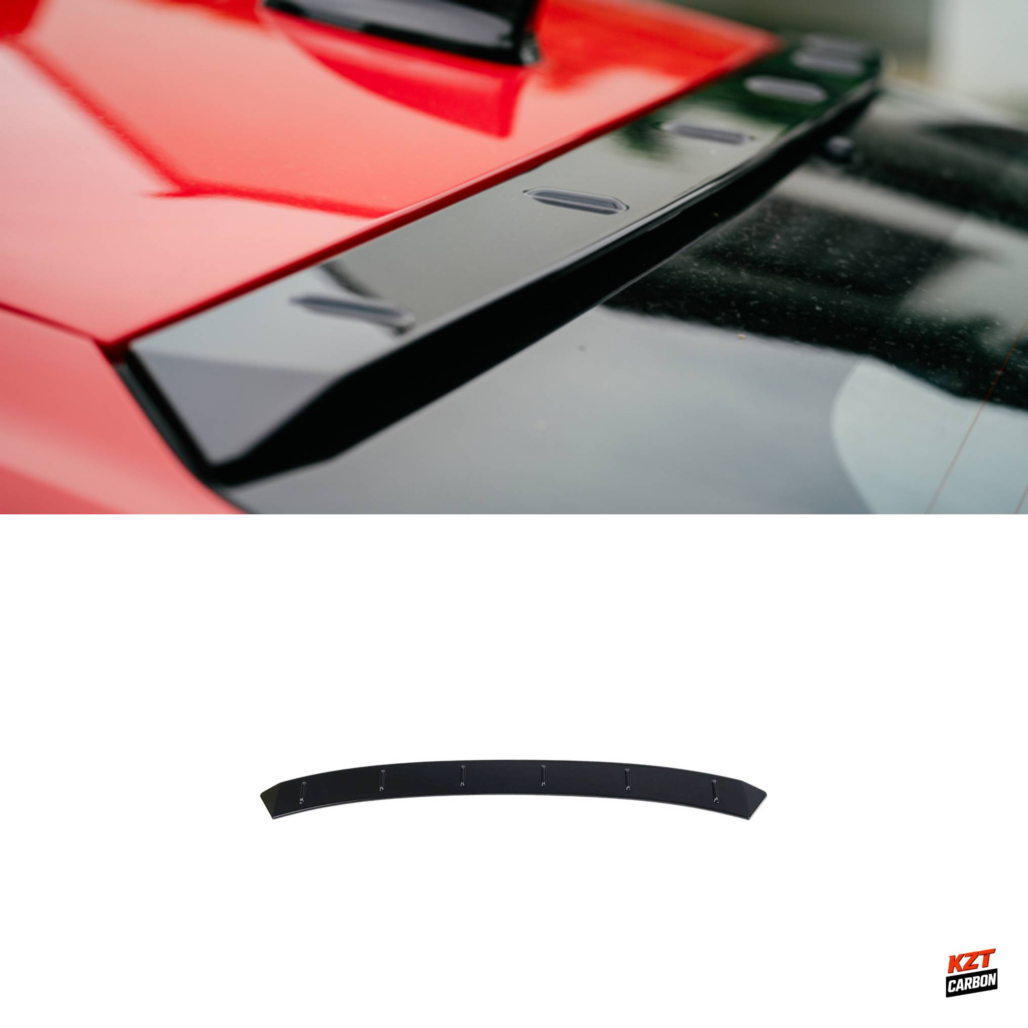 For Honda Civic Type R FL5 2023-24 ABS VTX Style Rear Roof Spoiler Wing Lip
