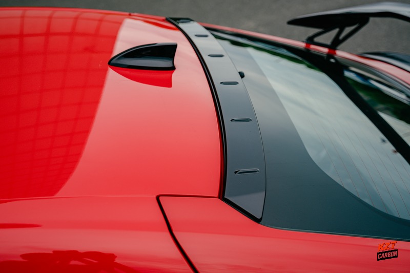 For Honda Civic Type R FL5 2023-24 ABS VTX Style Rear Roof Spoiler Wing Lip
