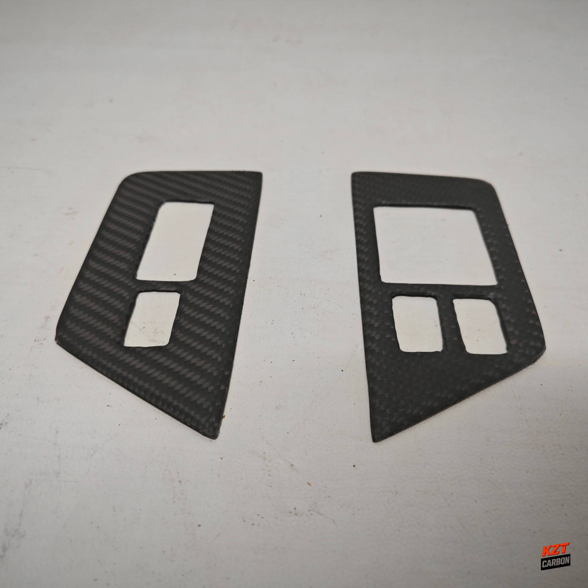 For Nissan R35 GTR LHD Only Window Lifter Switch Panel Cover Matt Carbon Fiber