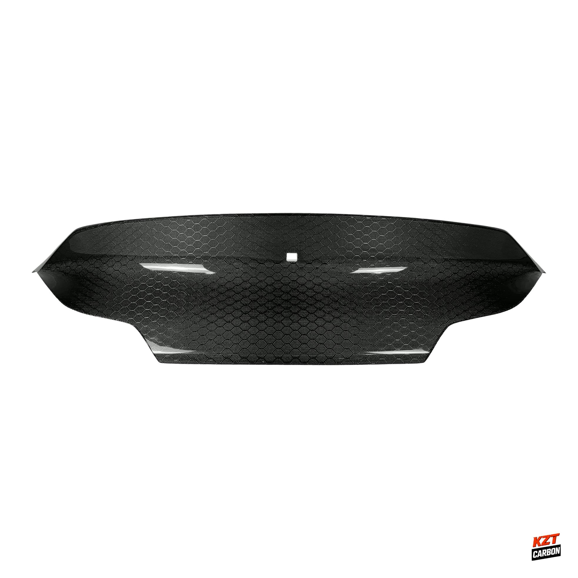 For Infiniti G37 Q40 2 Door Coupe 08-13 HT Style Honeycomb Carbon Rear Trunk (With Camera Hole)