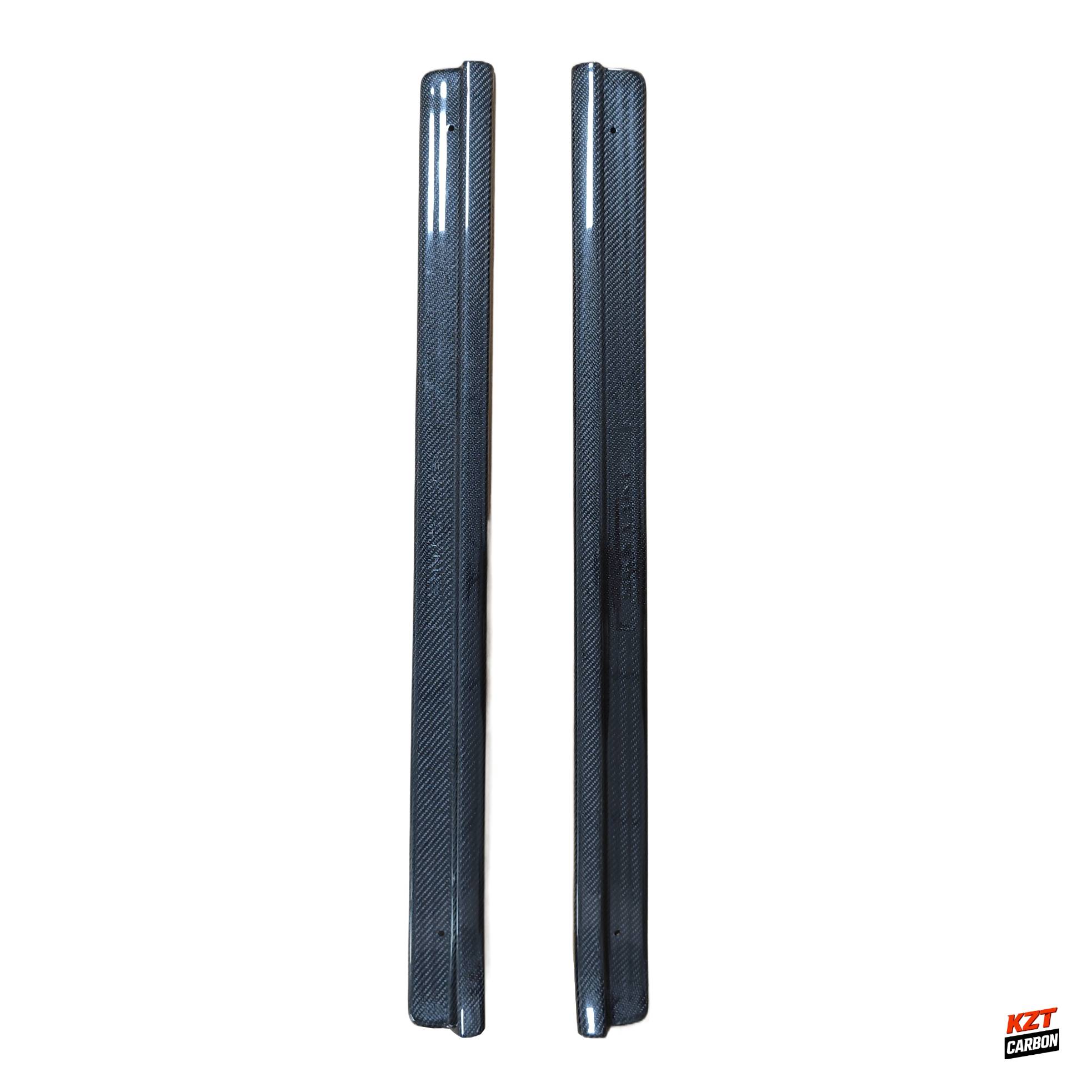 For Nissan Skyline R34 GTT GTR KZ Carbon Fiber Side Door Sill Panel Cover Pair