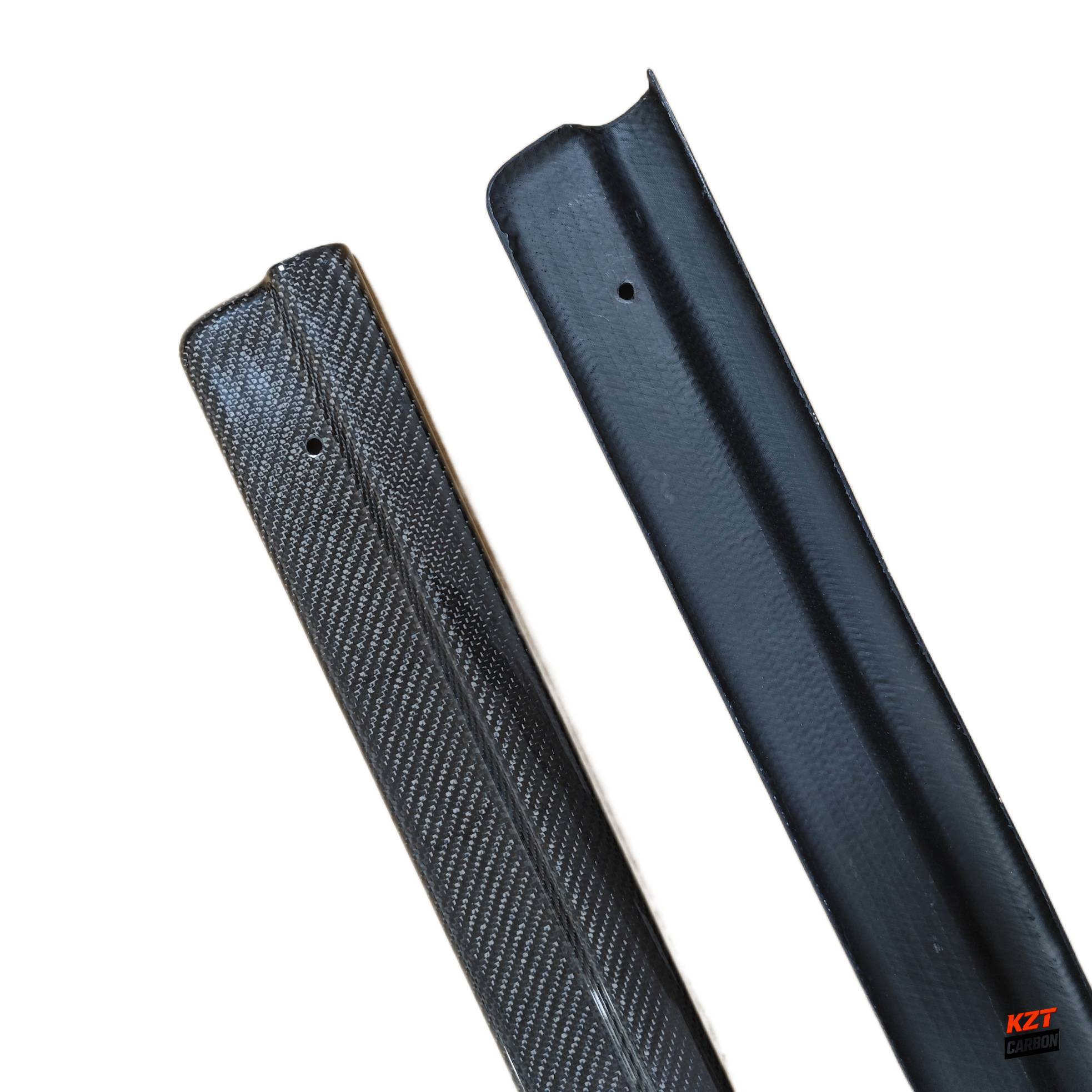 For Nissan Skyline R34 GTT GTR KZ Carbon Fiber Side Door Sill Panel Cover Pair