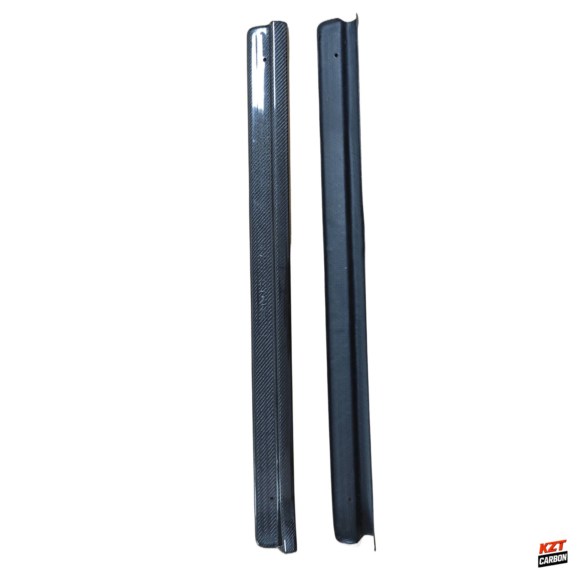 For Nissan Skyline R34 GTT GTR KZ Carbon Fiber Side Door Sill Panel Cover Pair