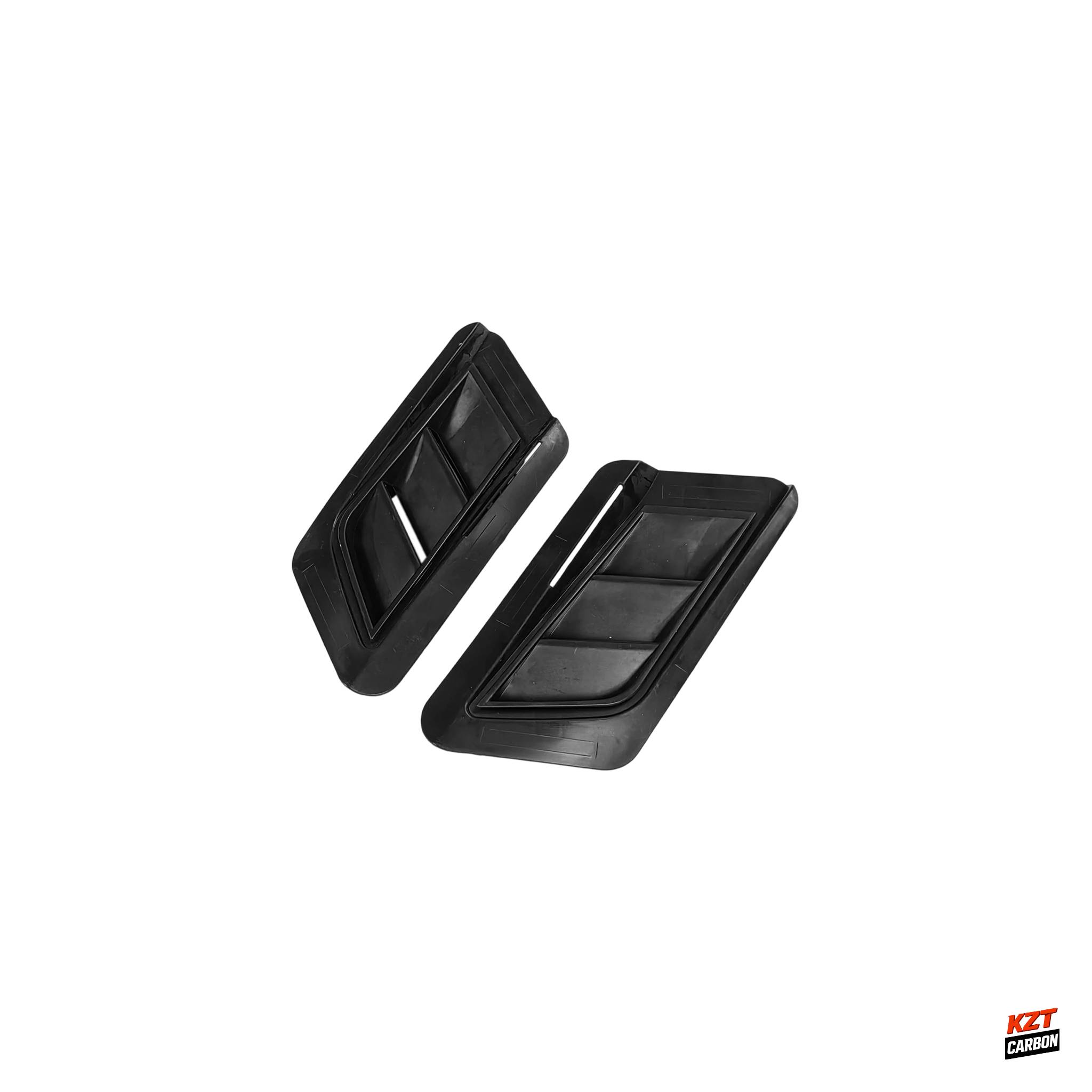 For Nissan 17-22 R35 GTR OE Style ABS Rear Bumper Bottom Lip Side Ducts Pair