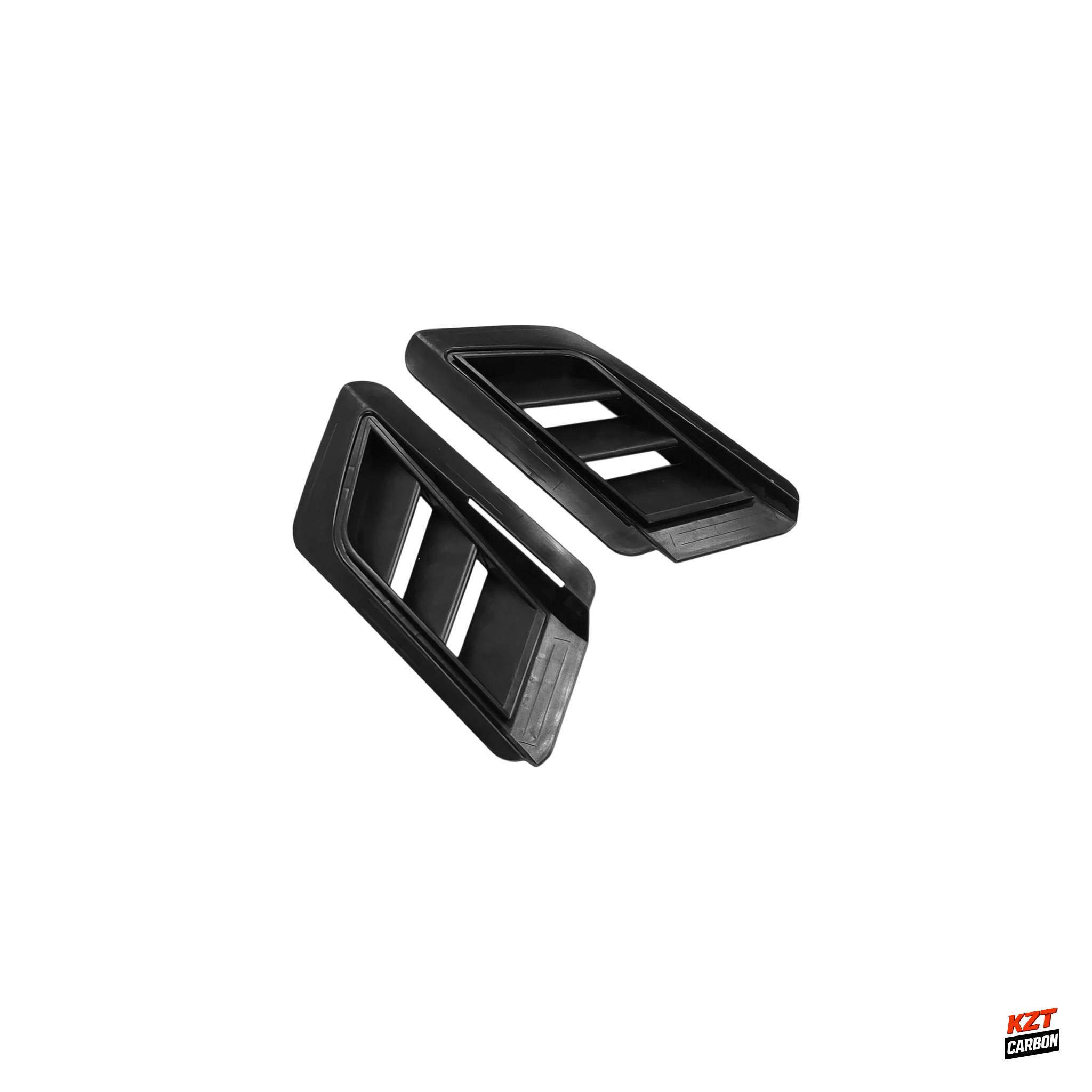 For Nissan 17-22 R35 GTR OE Style ABS Rear Bumper Bottom Lip Side Ducts Pair