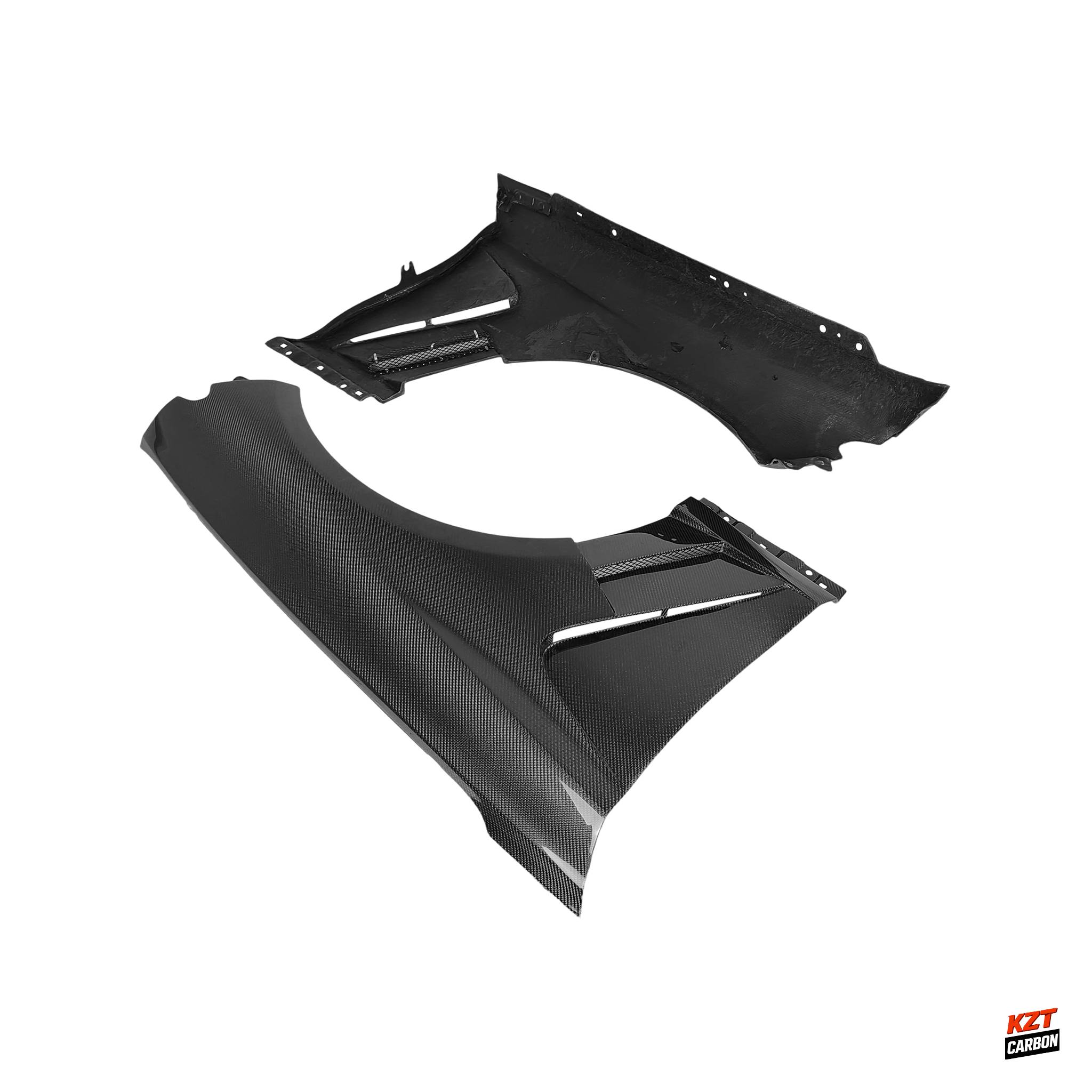 For Hyundai Genesis G70 IK 22-25 Facelift Carbon AM Style Front Vented Fenders