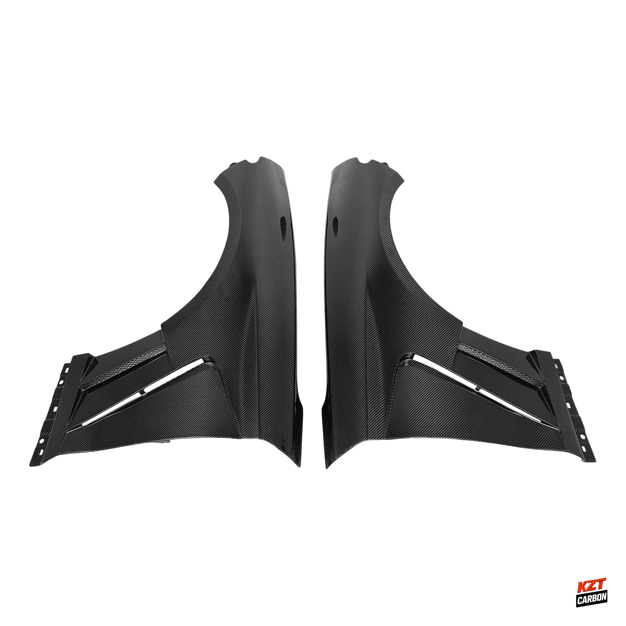 For Hyundai Genesis G70 IK 22-25 Facelift Carbon AM Style Front Vented Fenders