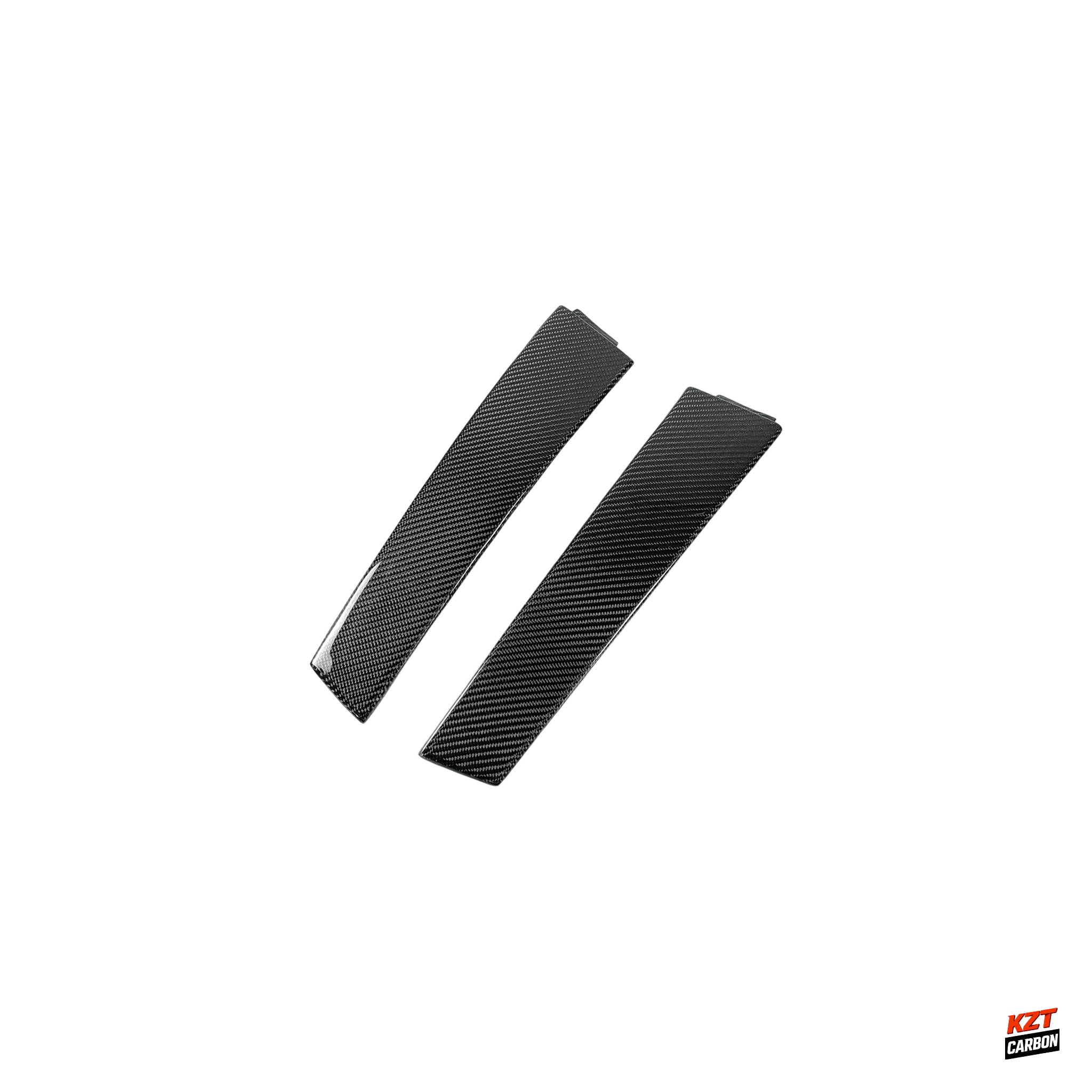 For Nissan Skyline R33 95-98 KZ Carbon Fiber Window B-Pillar Cover (Replacement)