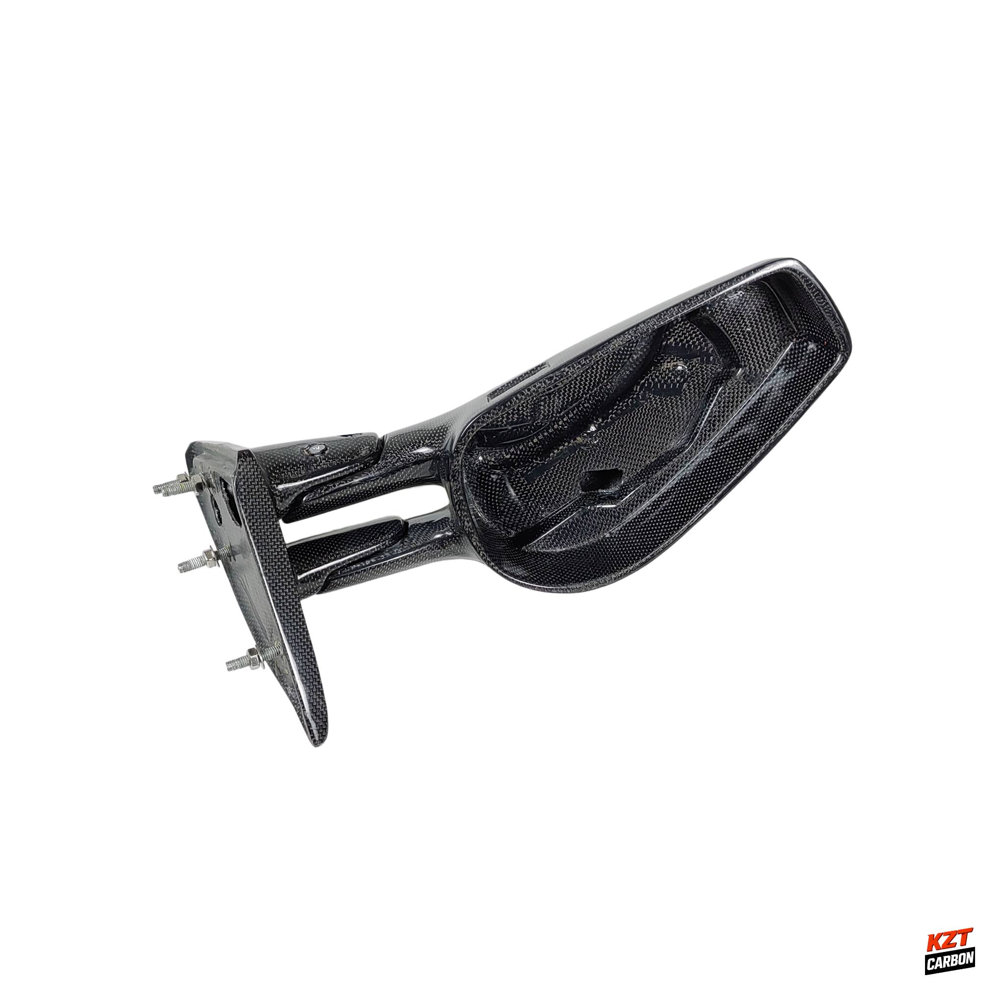 For Ferrari F430 430 Scuderia 05-09 1K Carbon Mirror Frame with Base Replacement