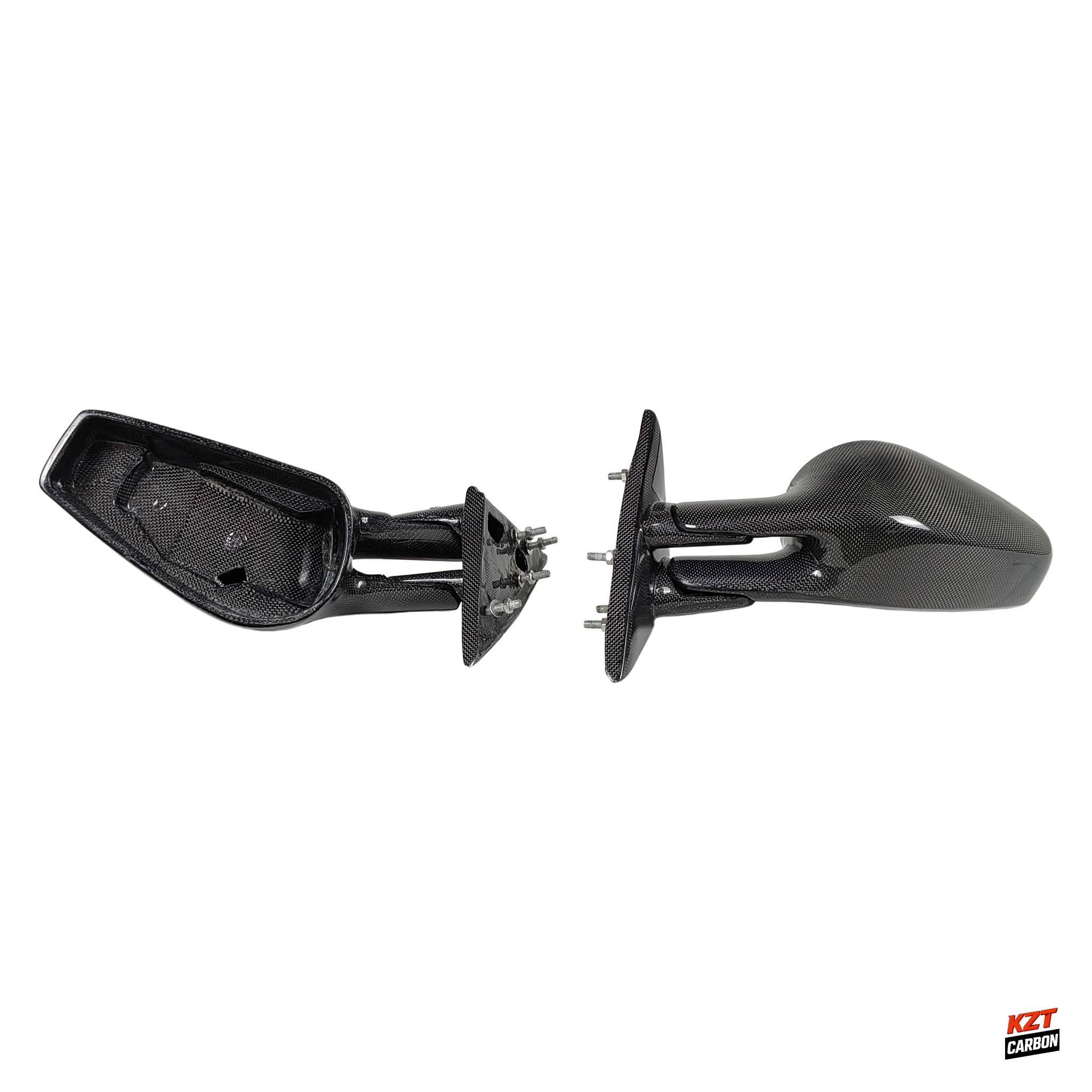 For Ferrari F430 430 Scuderia 05-09 1K Carbon Mirror Frame with Base Replacement