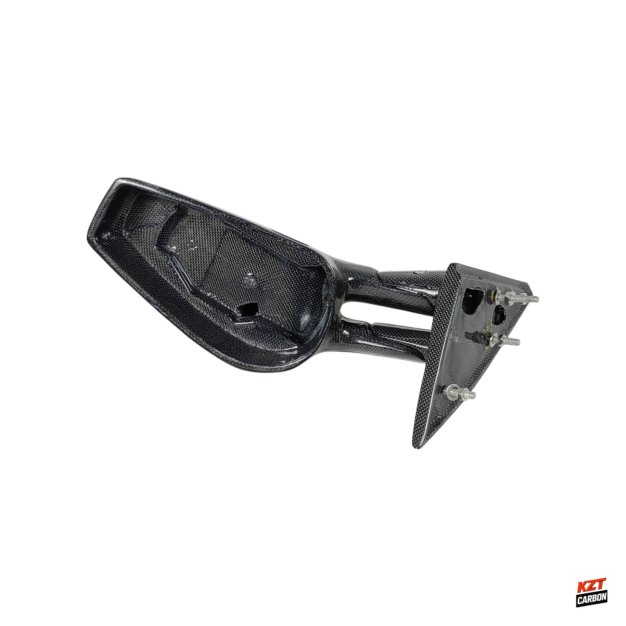 For Ferrari F430 430 Scuderia 05-09 1K Carbon Mirror Frame with Base Replacement