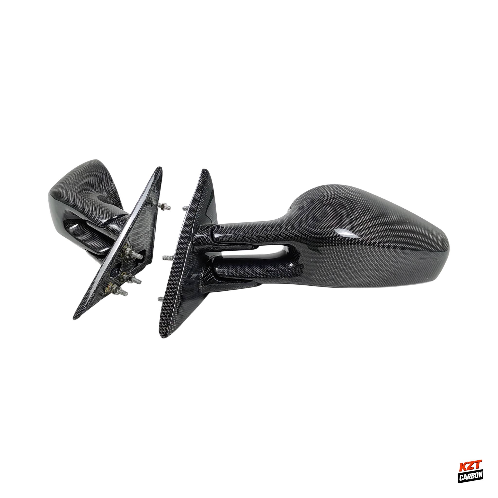 For Ferrari F430 430 Scuderia 05-09 1K Carbon Mirror Frame with Base Replacement