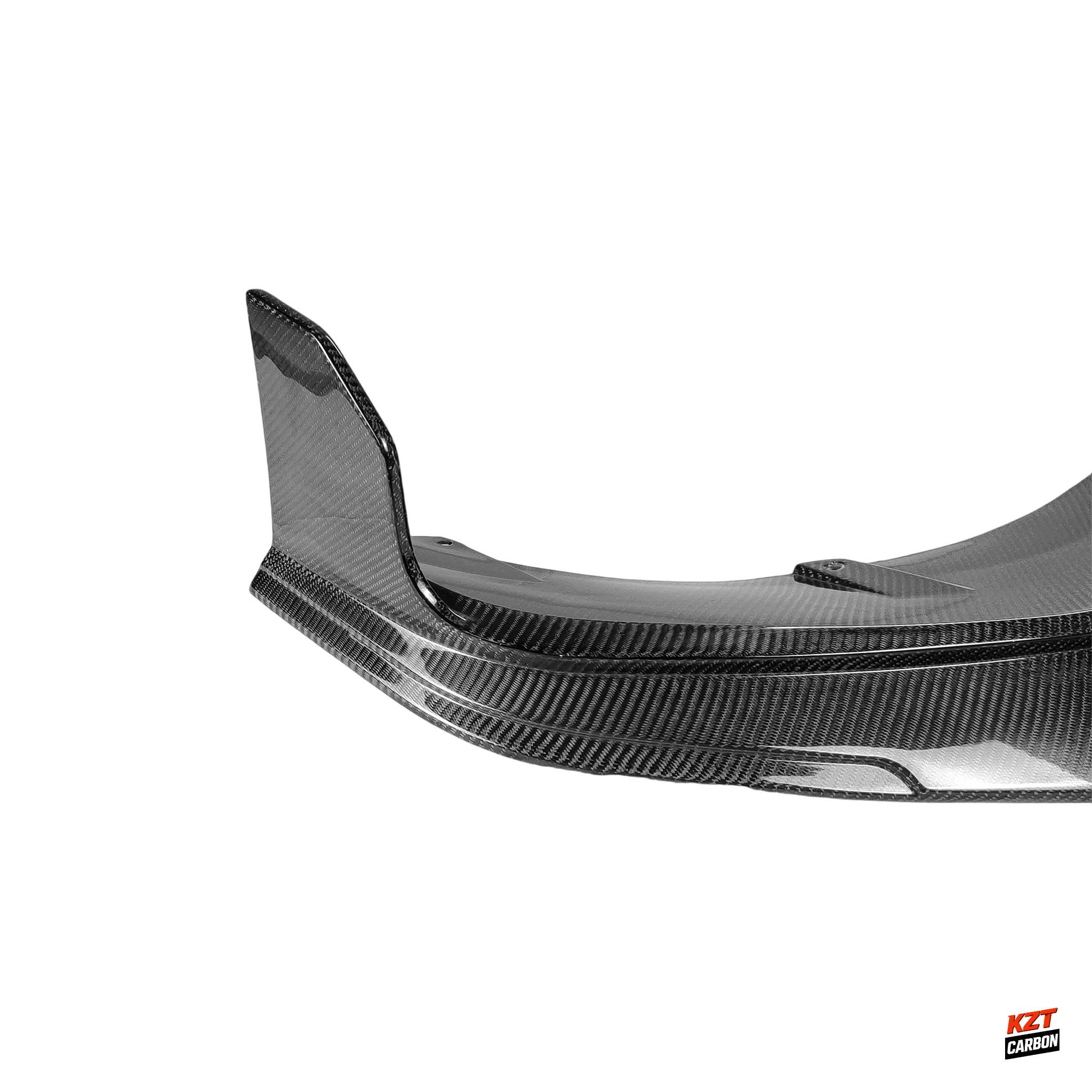 For Mini Cooper F56 JCW GC2 Style Carbon Fiber Front Bumper Under Diffuser Lip