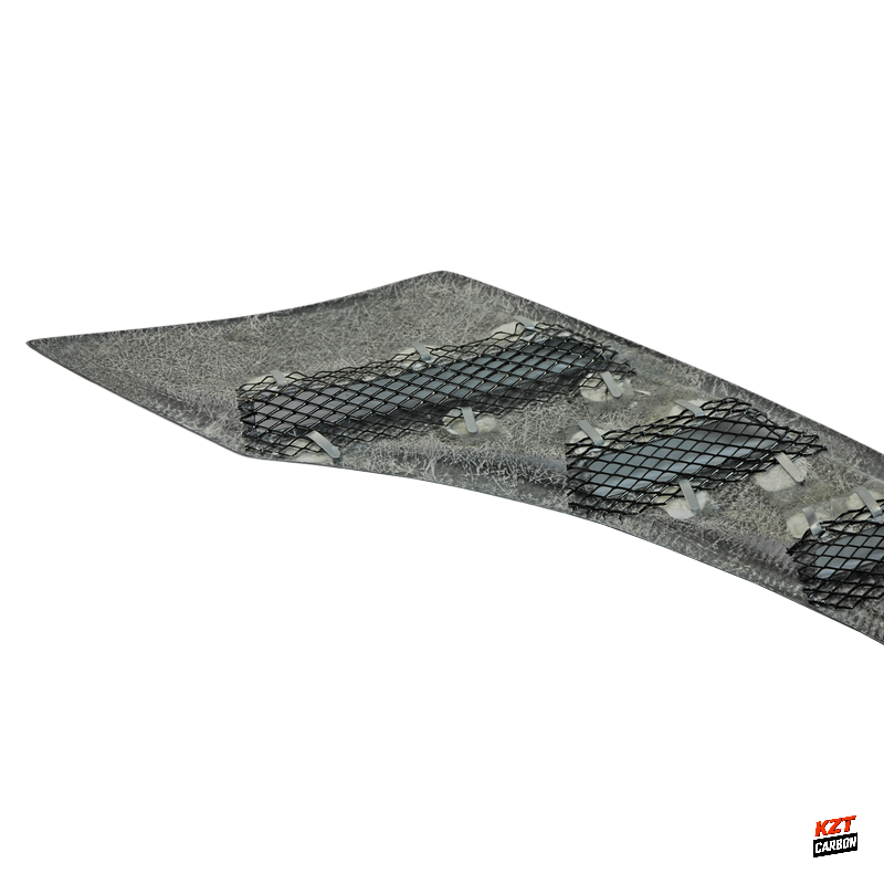 For Nissan R35 GTR 08-17 NIS Style Fender Vent Duct Fiberglass Unpaint Pair