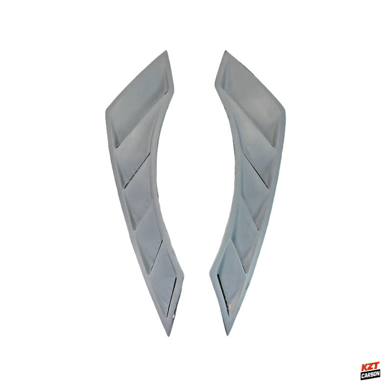 For Nissan R35 GTR 08-17 NIS Style Fender Vent Duct Fiberglass Unpaint Pair