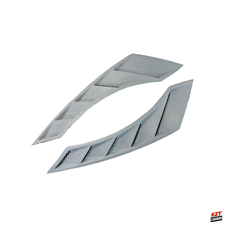 For Nissan R35 GTR 08-17 NIS Style Fender Vent Duct Fiberglass Unpaint Pair