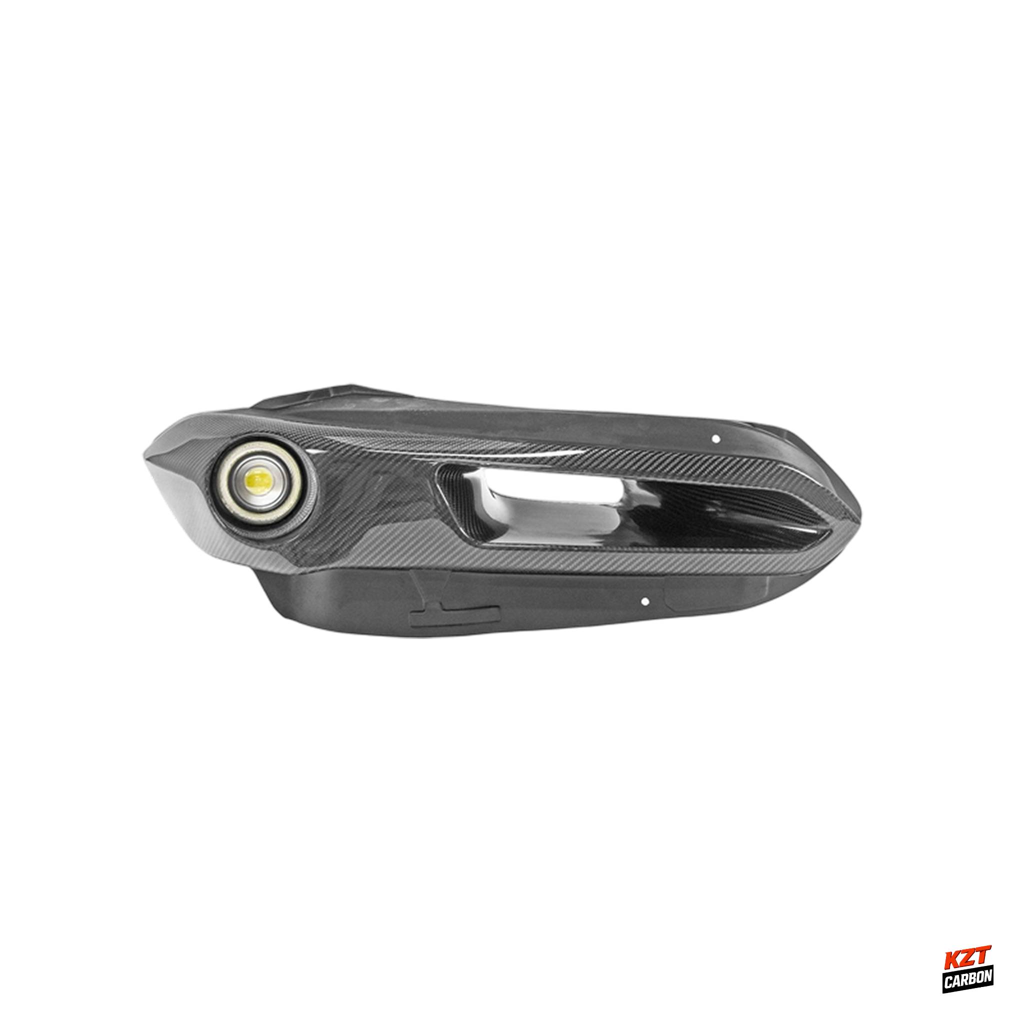For Honda Civic Type R FL5 23-24 Carbon EPA2 Front Headlight Duct RHS 1piece